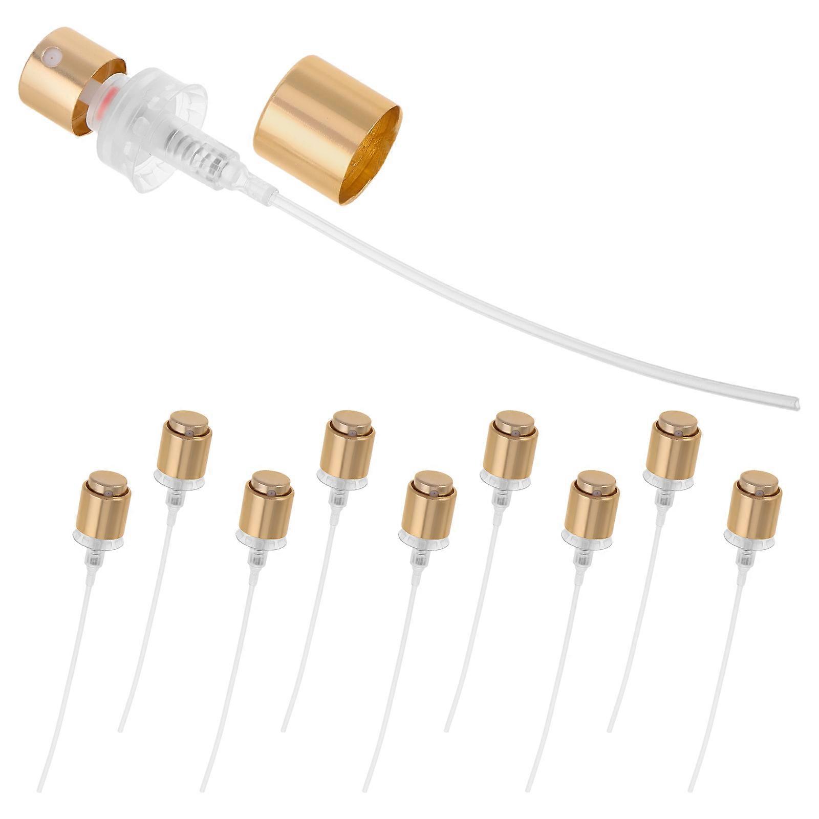 10pcs Perfume Bottle Spray Nozzle, Easy Press Pump Design, Compatible with Standard Bottles for DIY Use