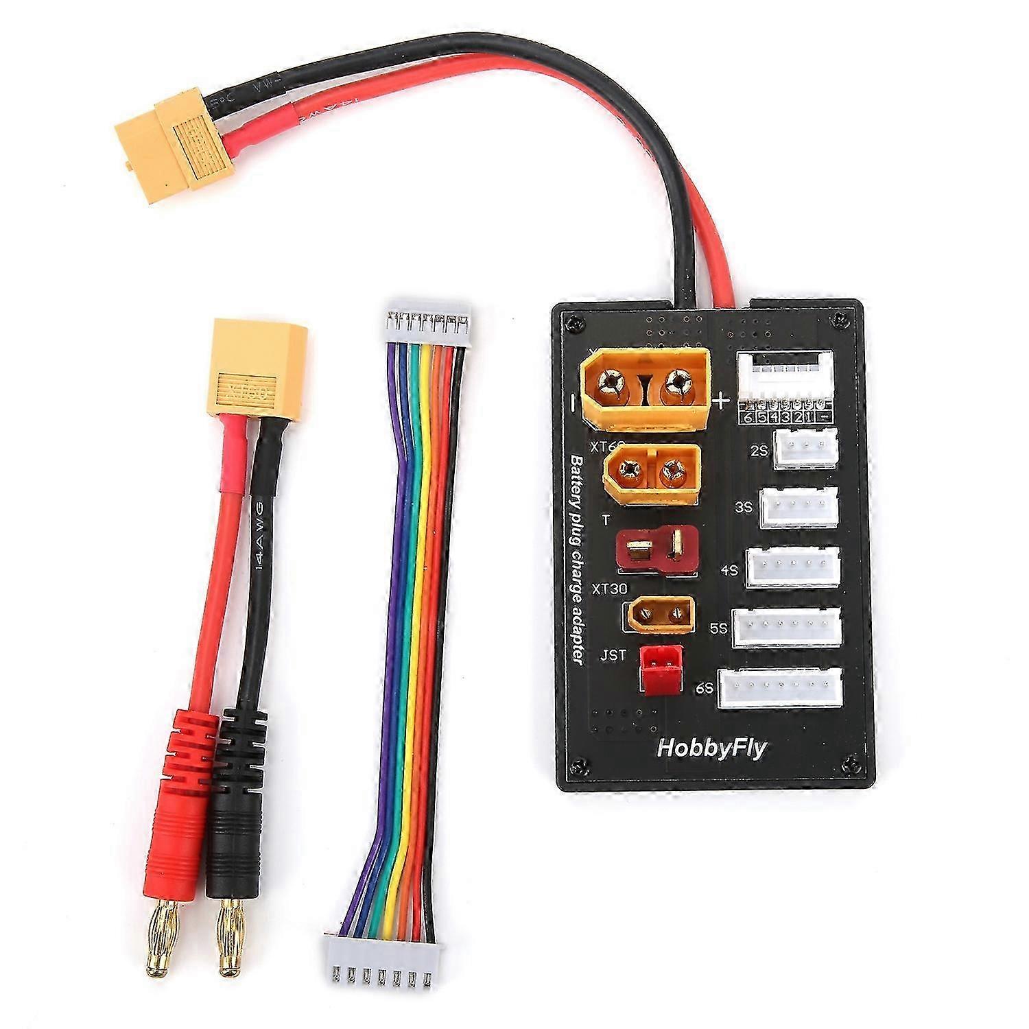 Charge Board 4.0mm Head XT30 XT60 XT90 T JST Plugs Parallel Board for IMAXB6/B6AC IDST Charger Edition 0618