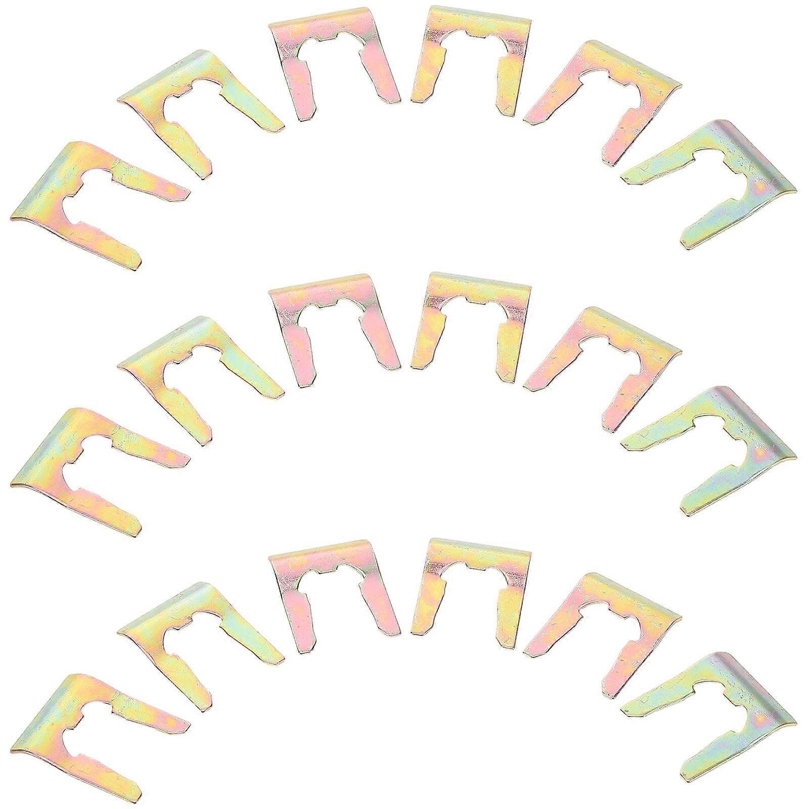 Parking Brake Caliper Cable Clip U-Shaped Steel For Car Owners Brake Hose Locking 20Pcs