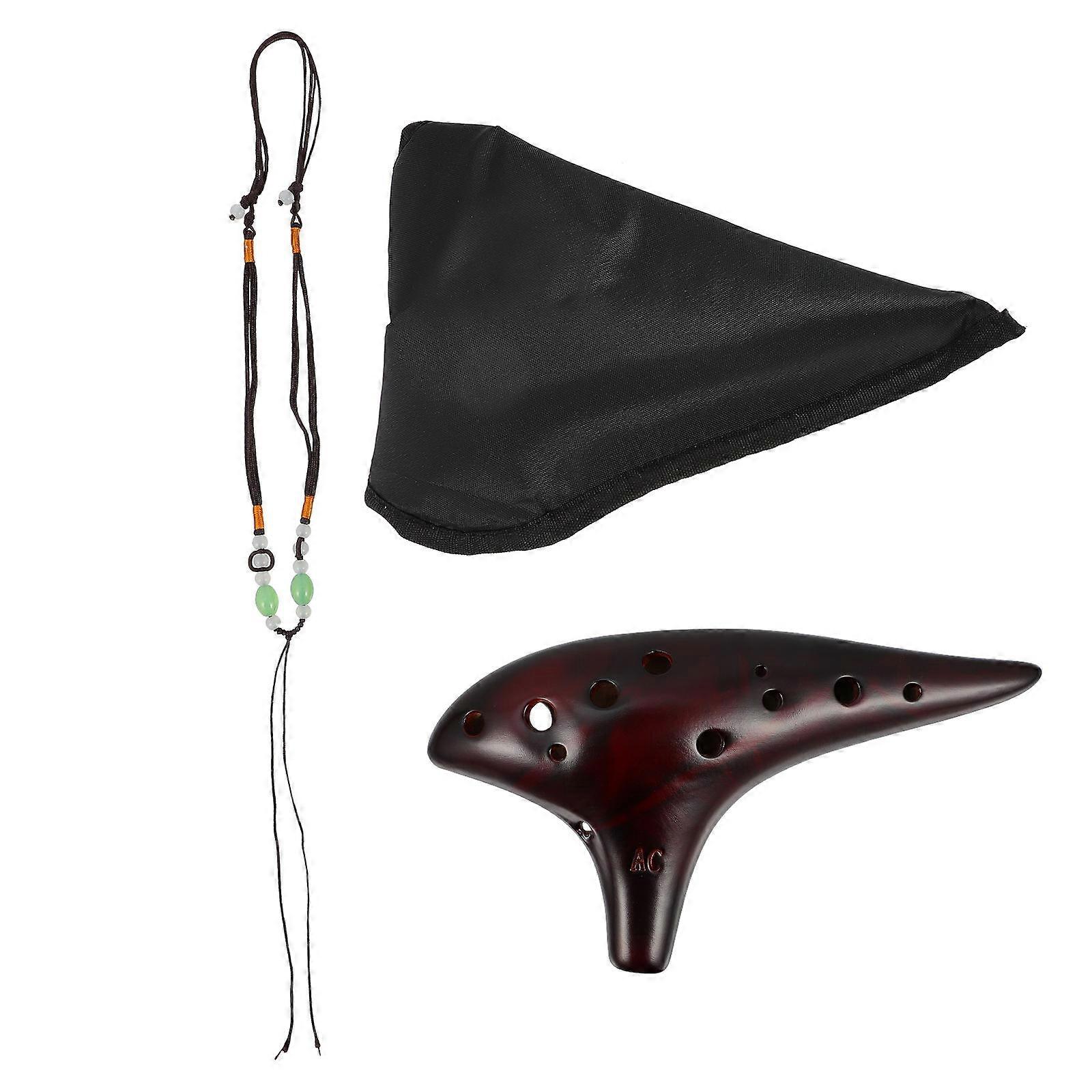 Portable Ocarina Music Instrument Set for Students, Durable Ethnic Design, Easy to Learn for Music Lovers and Performers