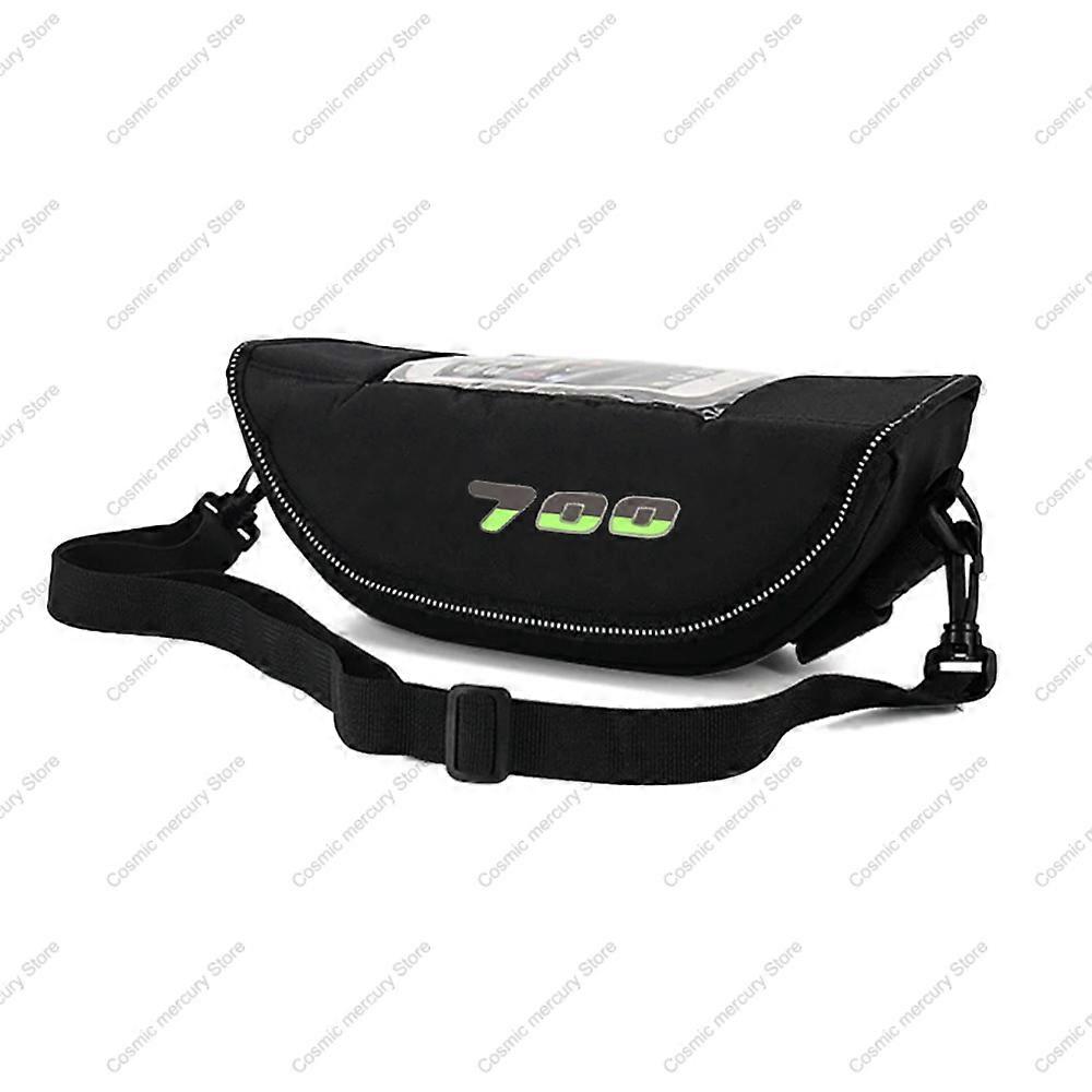 ل QJ Motor SRT 700 X 2024 دراجة نارية مقاومة للماء والغبار المقود حقيبة تخزين دراجة نارية المقود حقيبة السفر