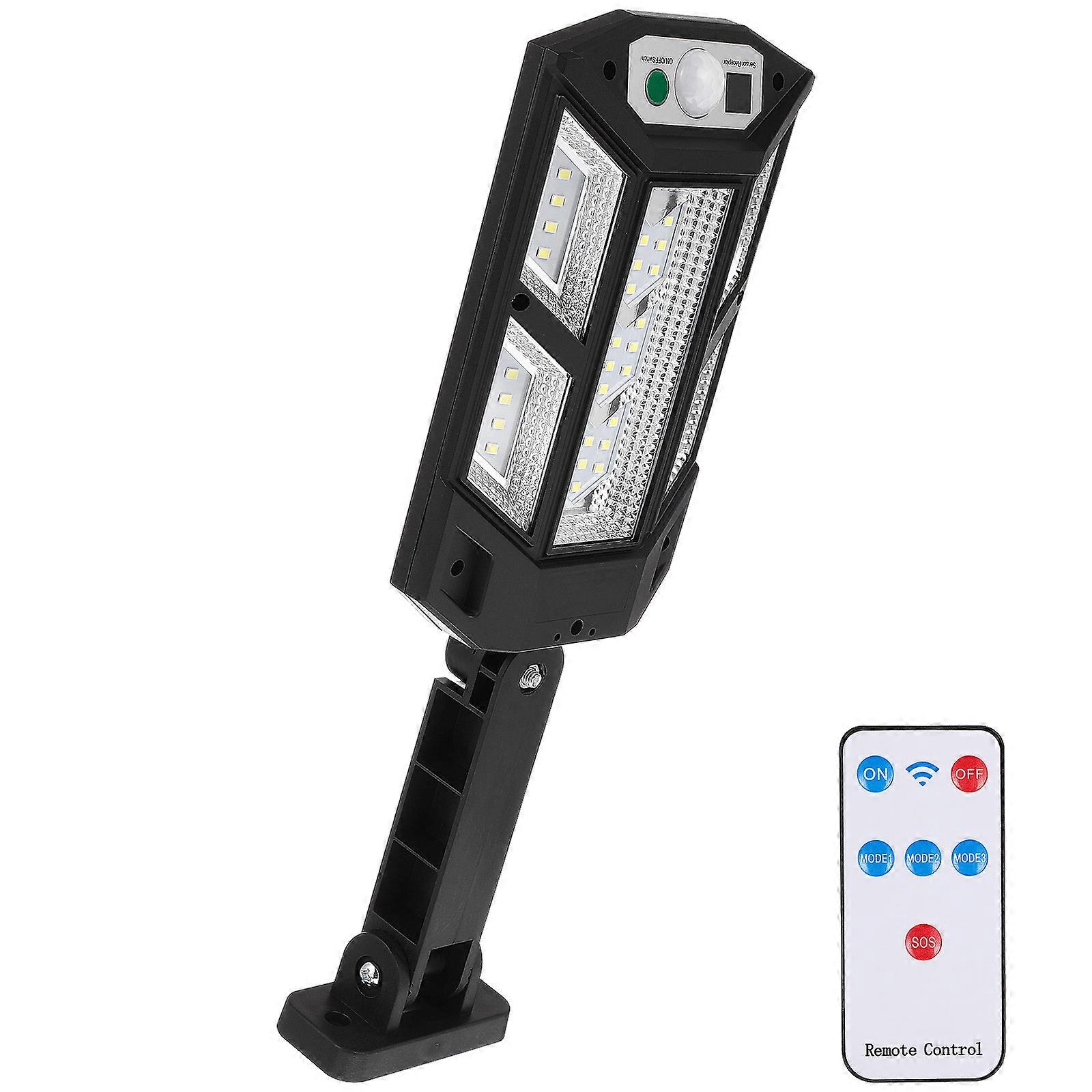 Lawn Lights Solar Powered 43 LED Solar Lamp ABS Material Polysilicon Panels for Yard Garden Pathway 1Set