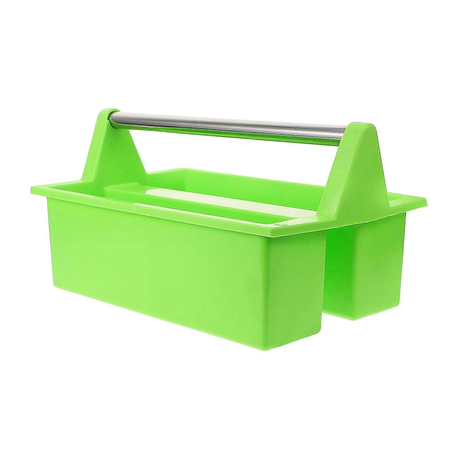 Tool Organizer Basket Multipurpose Collection Portable Tool Storage Office Organization Rectangular Plastic 41.00X25.00X21.00CM 1Pcs