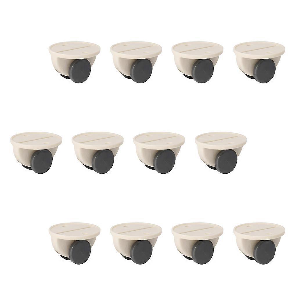 Self-Adhesive Caster Simple Improvement 12Pcs
