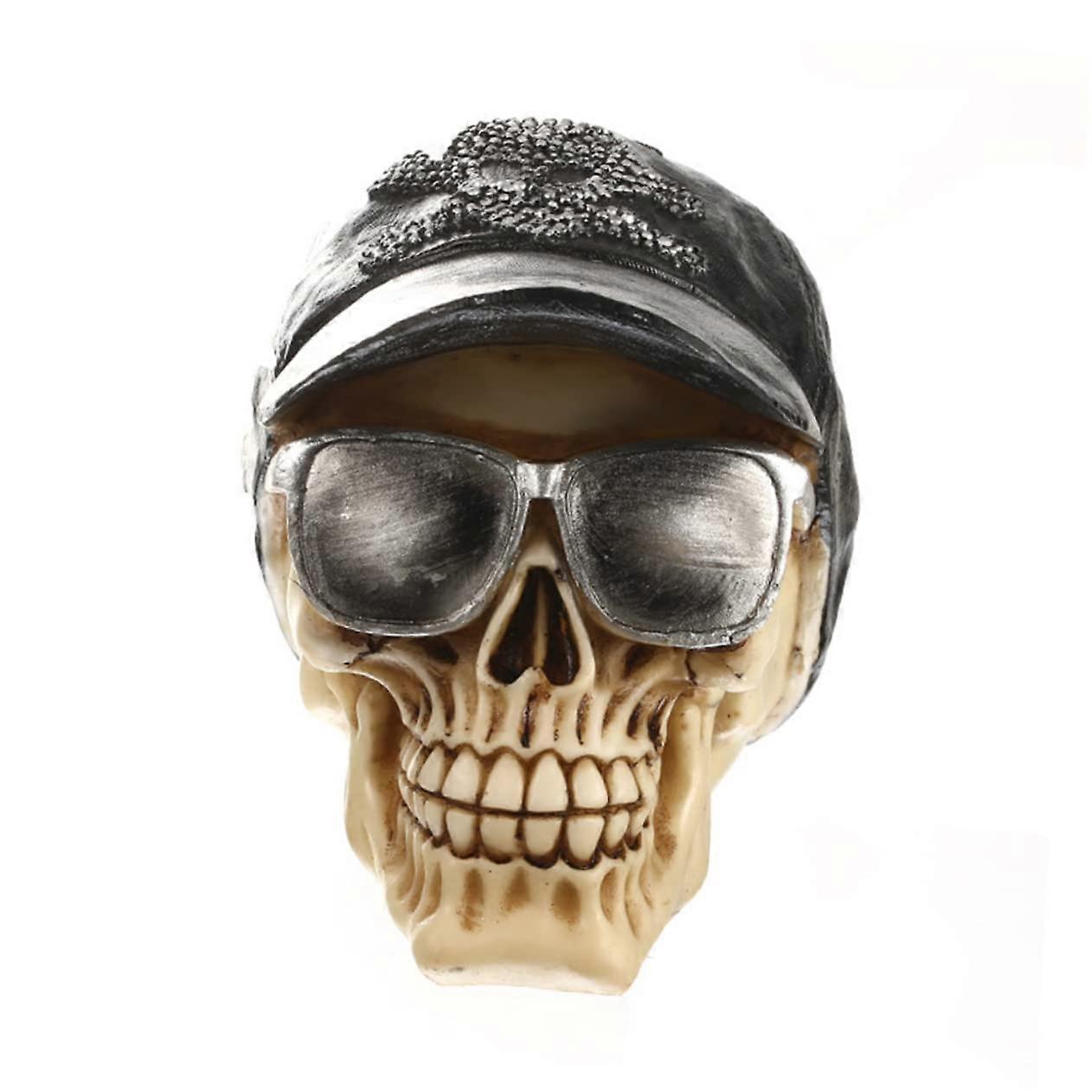 Halloween Table Decoration Resin Horror Ornament Black for Parties and Collectors, 3D Design, Unique Style