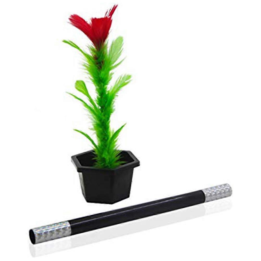 Magic Wand Flower Wand Easy to Use Magic Toy Fun Show Prop for Adults and Kids
