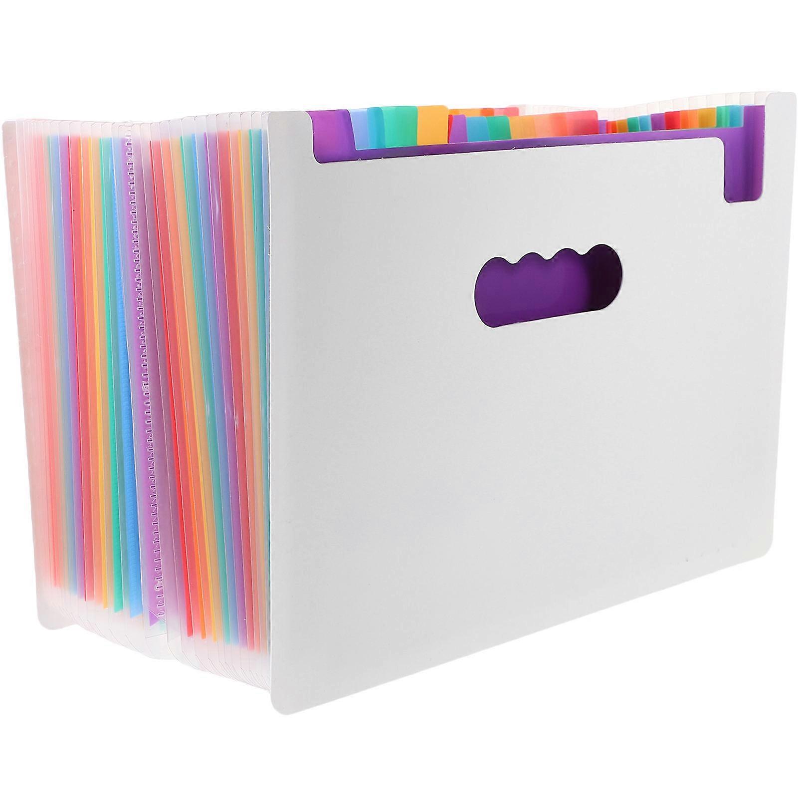 Letter Size File Folders Office File Holder Multi-Grid Design For Office 1Pack