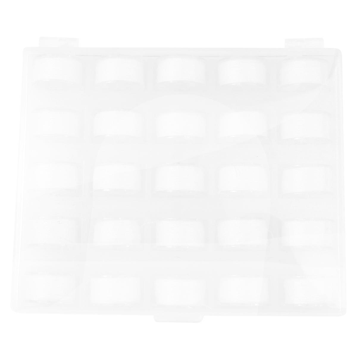 Plastic Empty Thread Spools Sewing Machine Bobbins For Beginners Sewing Enthusiasts 25Pcs