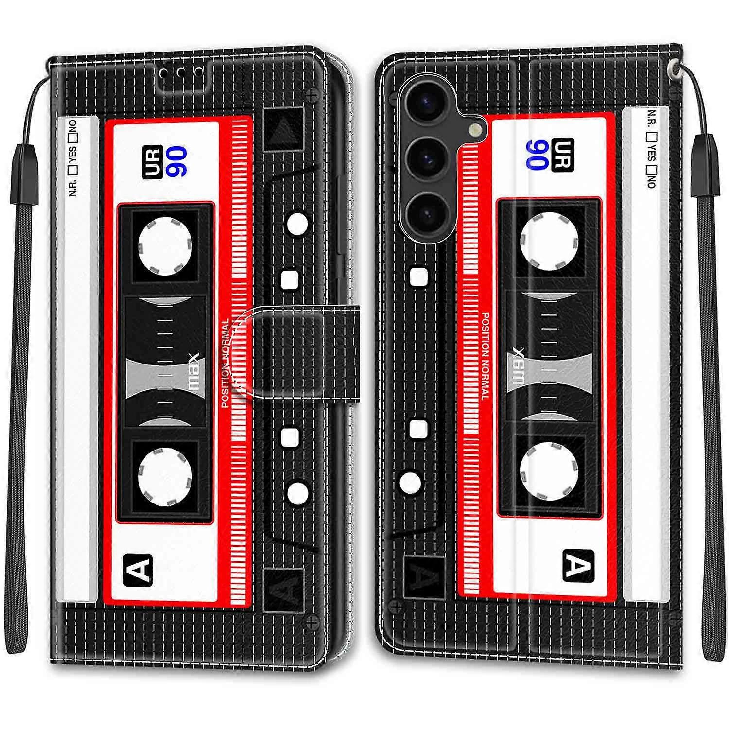 Disk Pattern Butterfly Leather Phone Case For Samsung Galaxy A26 5G A16 A13 5G/A24 4G/A20E A72 5G Book Cover Flip