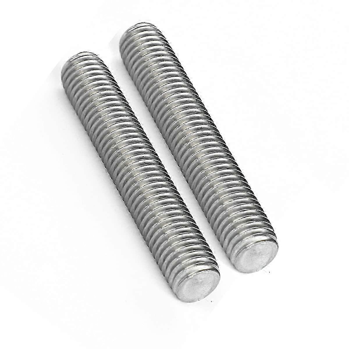 Fully Threaded Rods and Studs Fasteners for Various Brands, M6 Stainless Steel, Lengths 5.51 to 7.9 Inches, Pack of 2