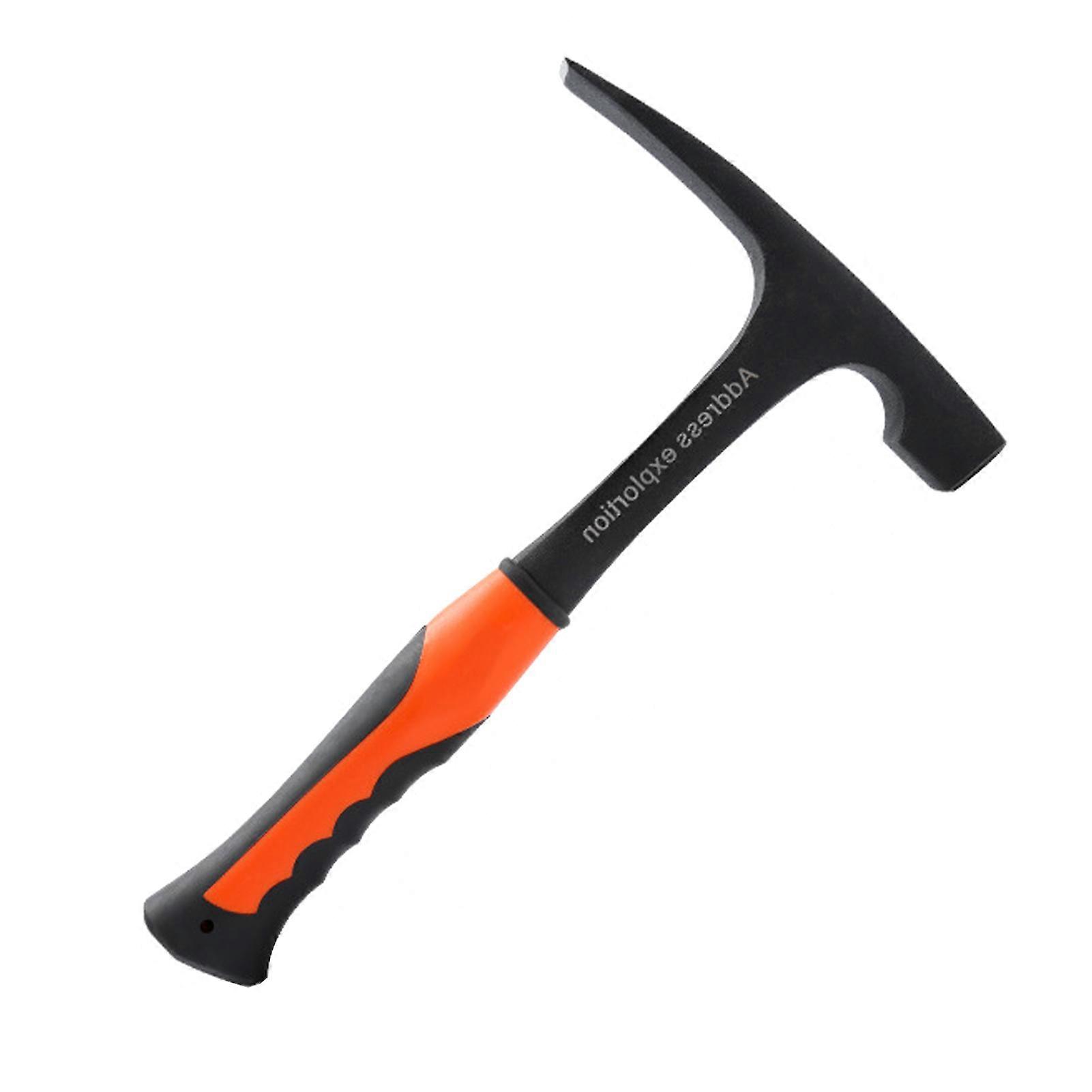 Wincal RXZER23 Geological Hammer - Professional Geological Survey Hammer, Geological Survey Brick Hammer, Flat Head Rock Pick Outdoor Geology 6IRIH