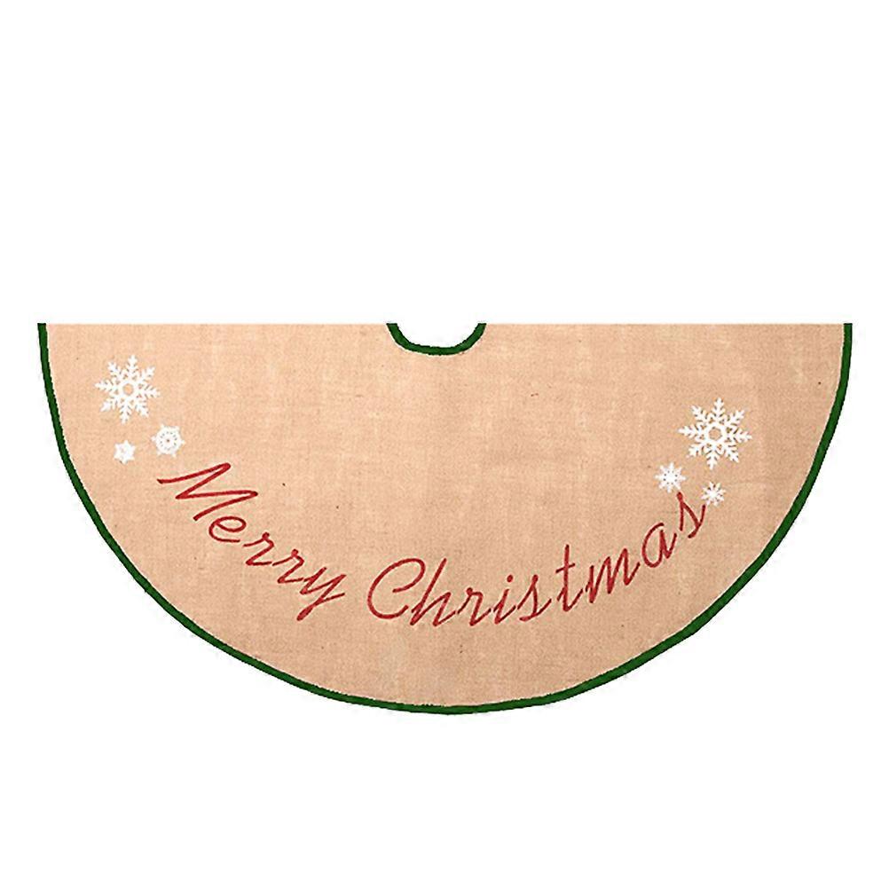 Colorful Tree Skirt Christmas Decorations present Stacking 122CM Diameter 1Pack
