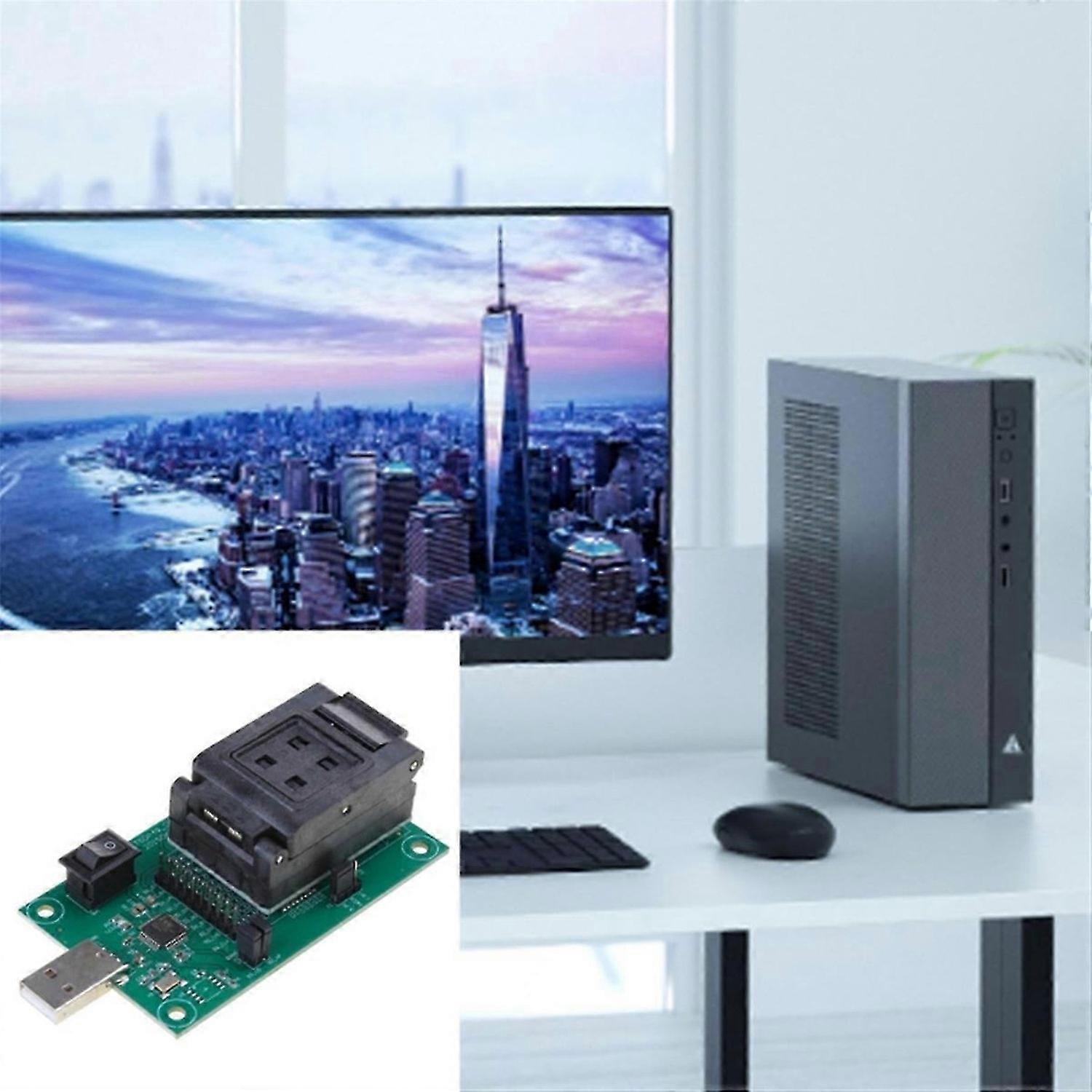 Stable EMMC153/169 USB Chip Test Stand USB Programming Stand for Accurate Data Recovery and Electron