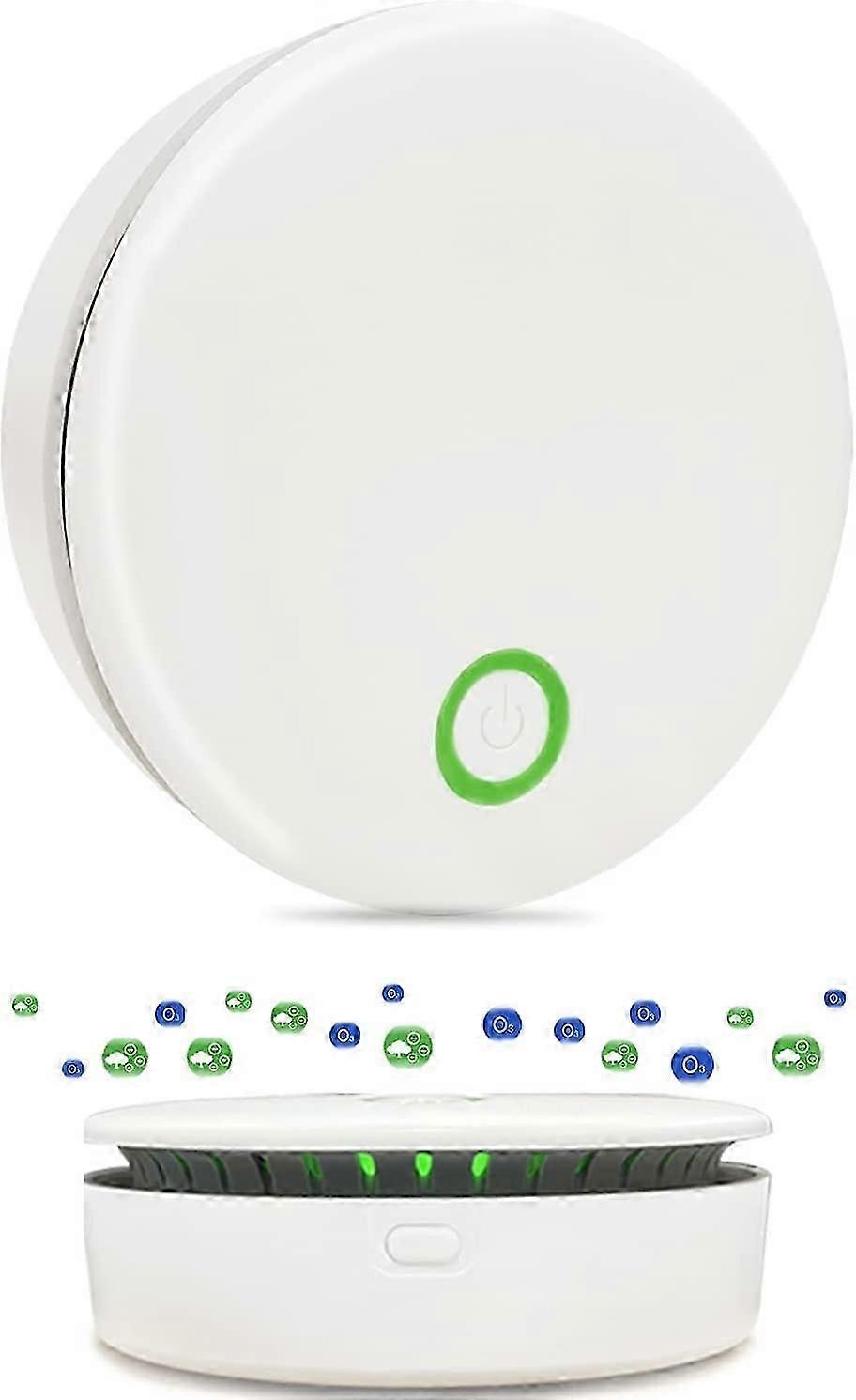 Portable Rechargeable Ozone Ion Air Purifier - Quickly Cleans Air & Removes Odours in Small Spaces