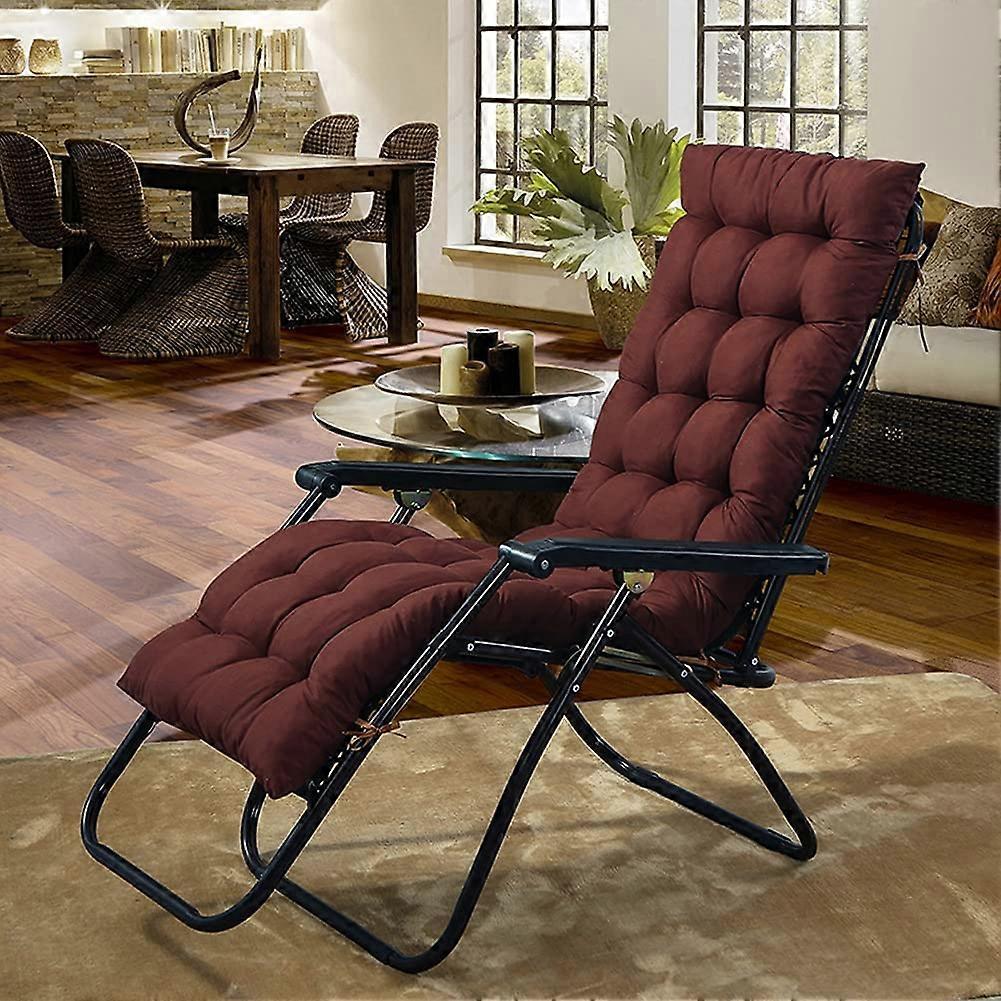 Outdoor Sun Lounger Cushion for Rectangular Bench, Thick and Comfortable