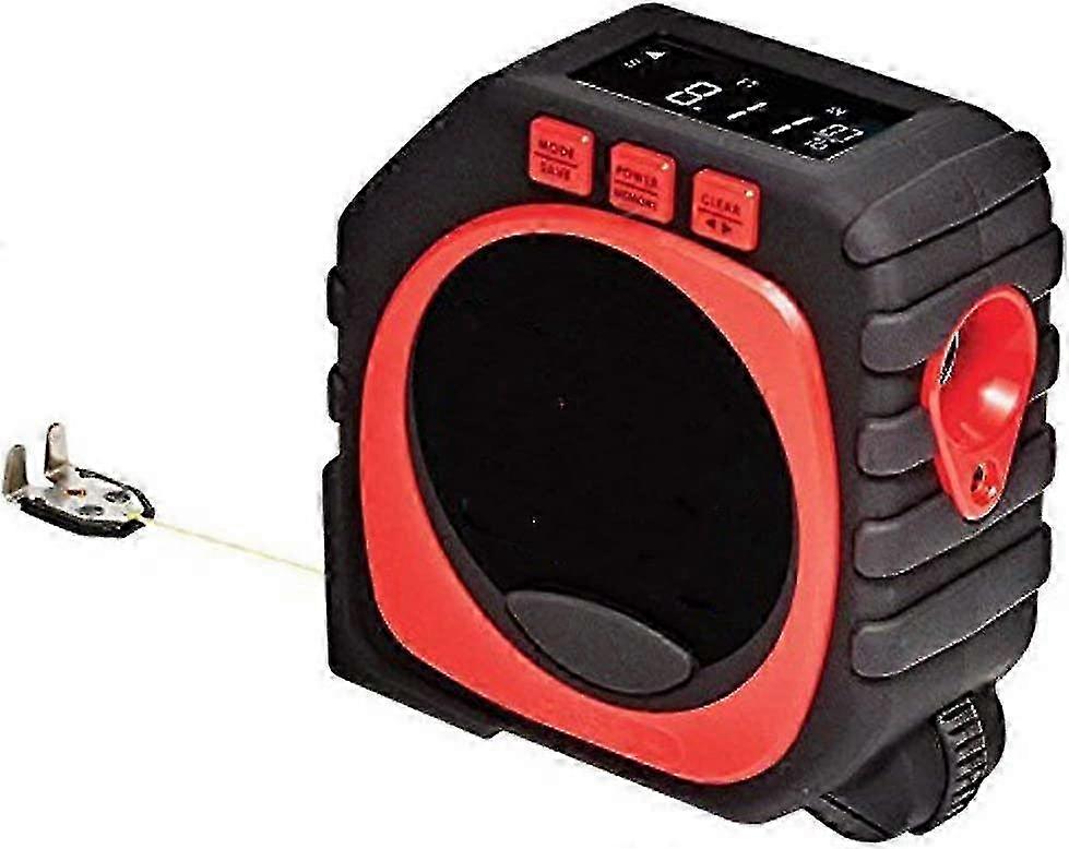 2024 Digital Tape Measure - 3-in-1 Multifunction Laser Measuring Tool with Roller Mode