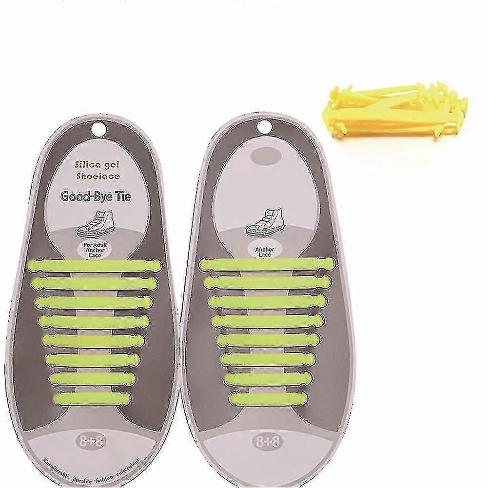 No Tie Rubber Laces Multipack, Colorful Round Lazy Elastic Shoelaces for Sneakers for Adults and Kids
