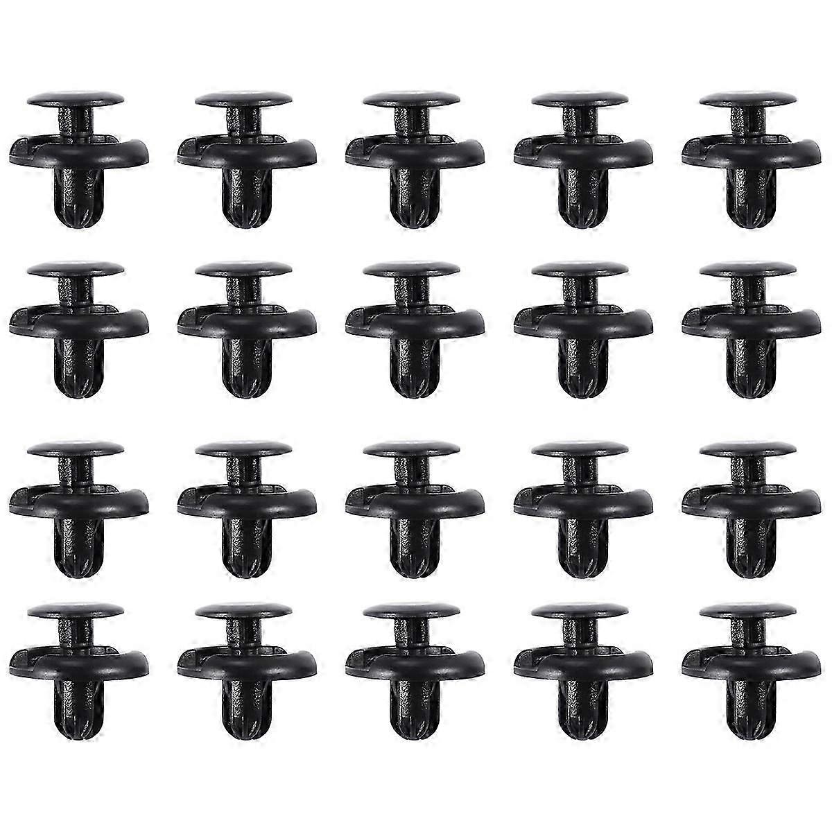 20 pcs Lock Push Screw Pin Clips