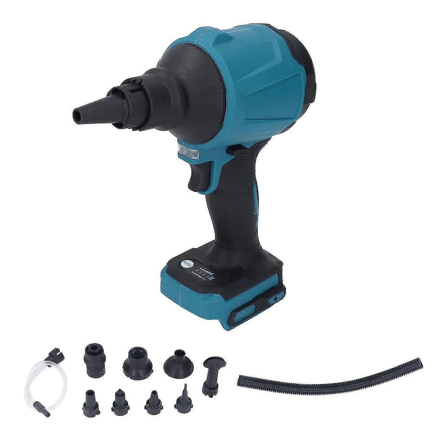Rechargeable Air Gun With Nozzles Multifunctional Air Dust Blower Stepless Speed Regulation