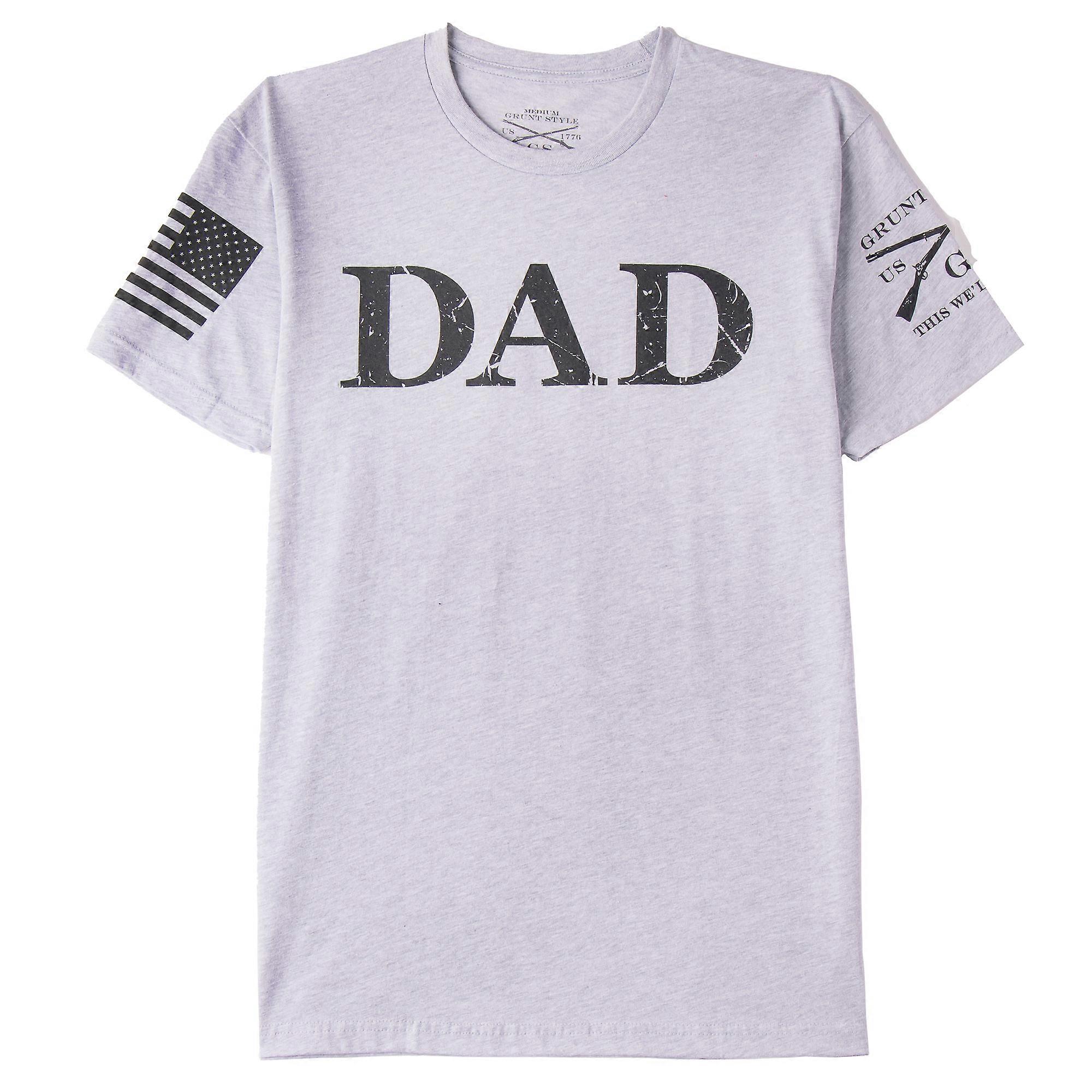 Grunt Style Dad Defined T-Shirt - Heather Gray