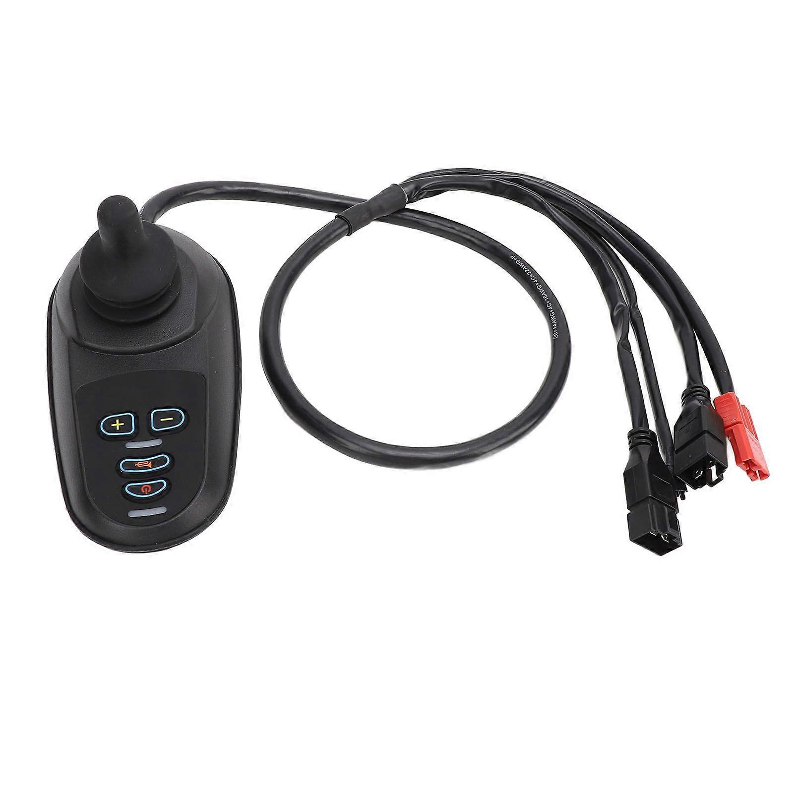 Elektrischer Rollstuhl Joystick Controller Fernbedienung Bürstenmotor Controller für universelle elektrische Rollstühle MobilitätYMQX)