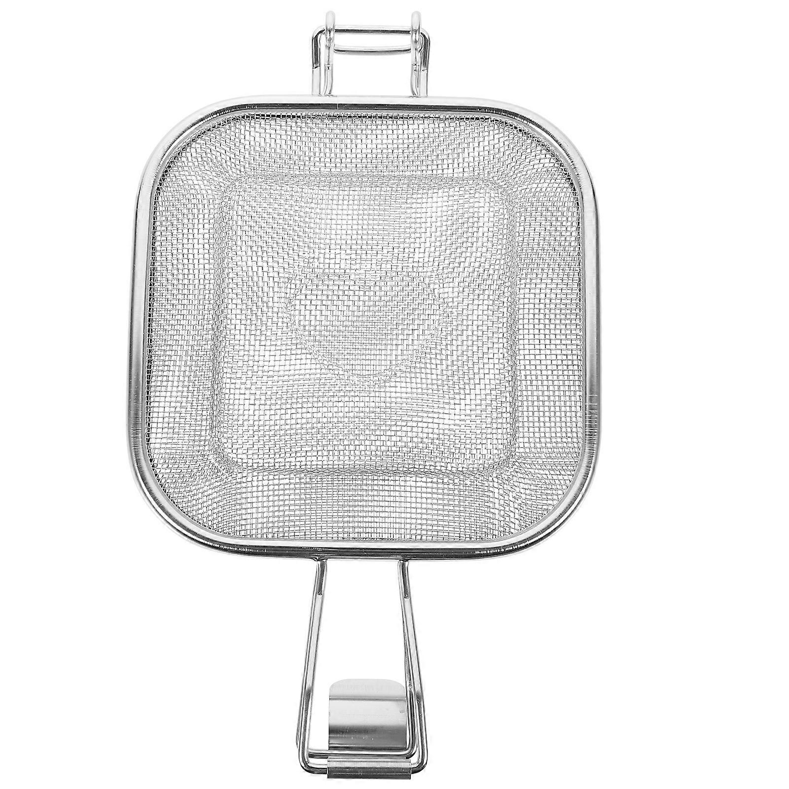 Oven Baking Net Bread Cooling Rack Stainless Steel Professional Kitchen Tool 9.8×6.5×6.3in Draining 1Pack