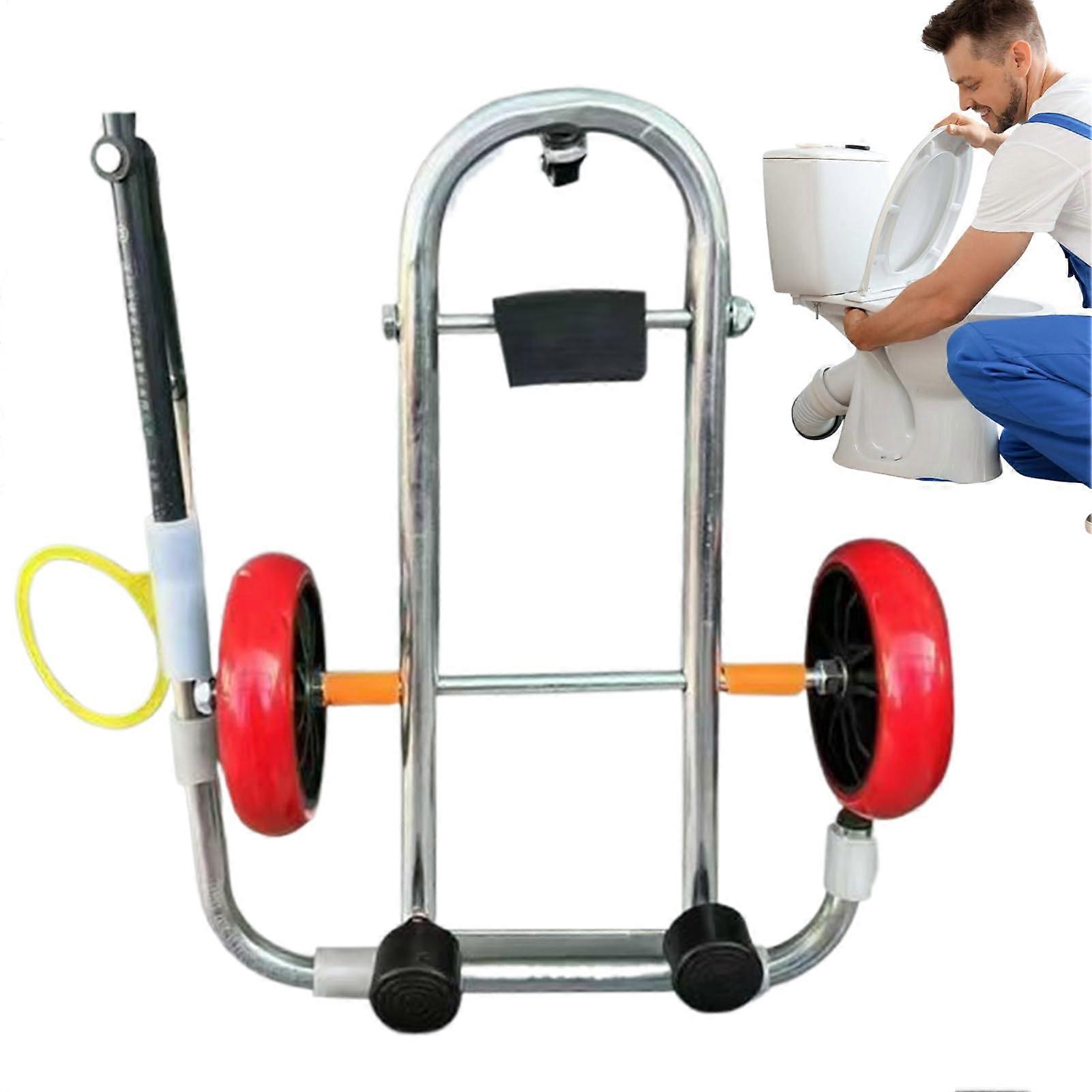 Toilet Installation Jack Portable High-Performance Support Tool for Installation, Removal, and Plumbing Positioning