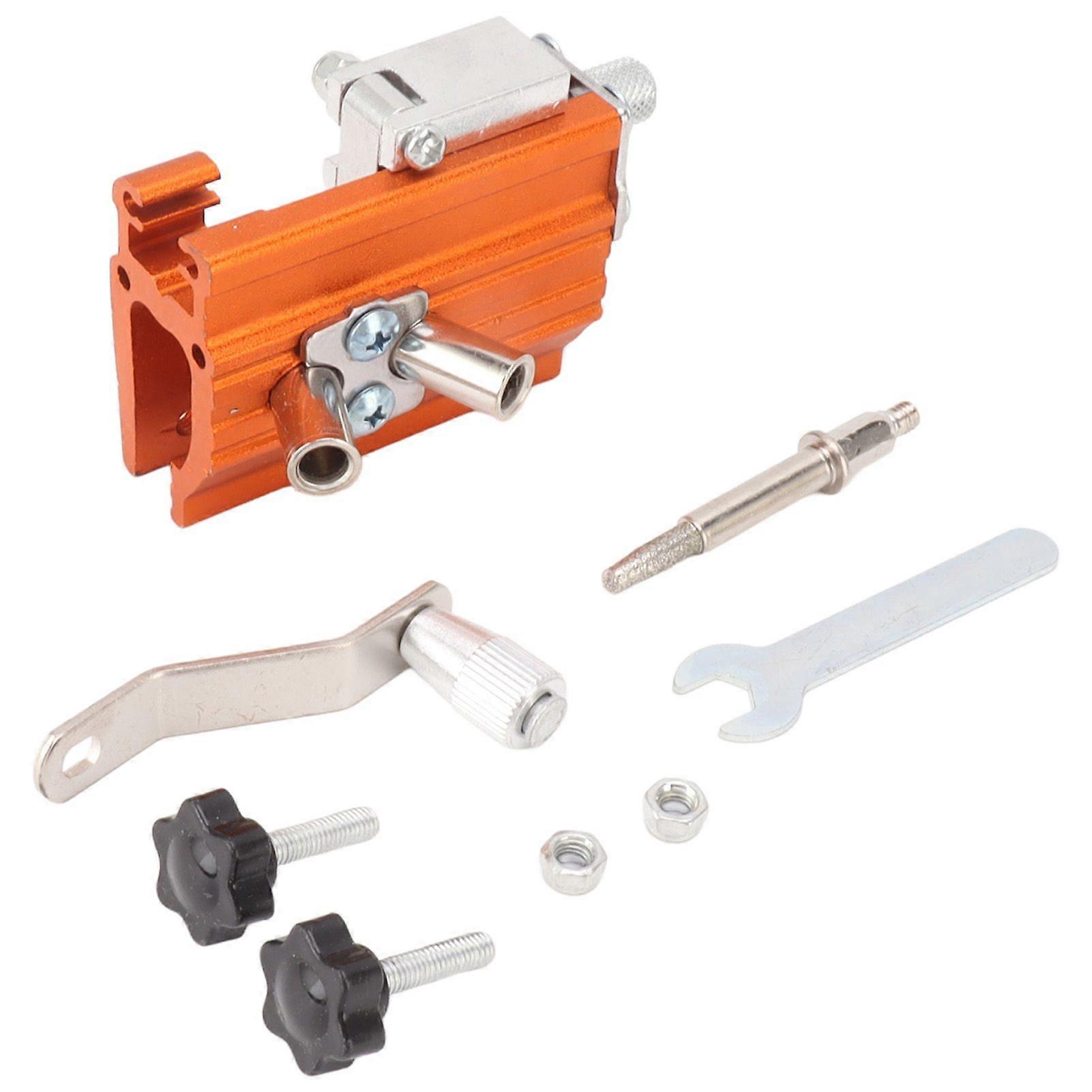 Chainsaw Sharpening Jig Kit Hand Cranked Manual Portable Chainsaw Sharpener for Garden Worker