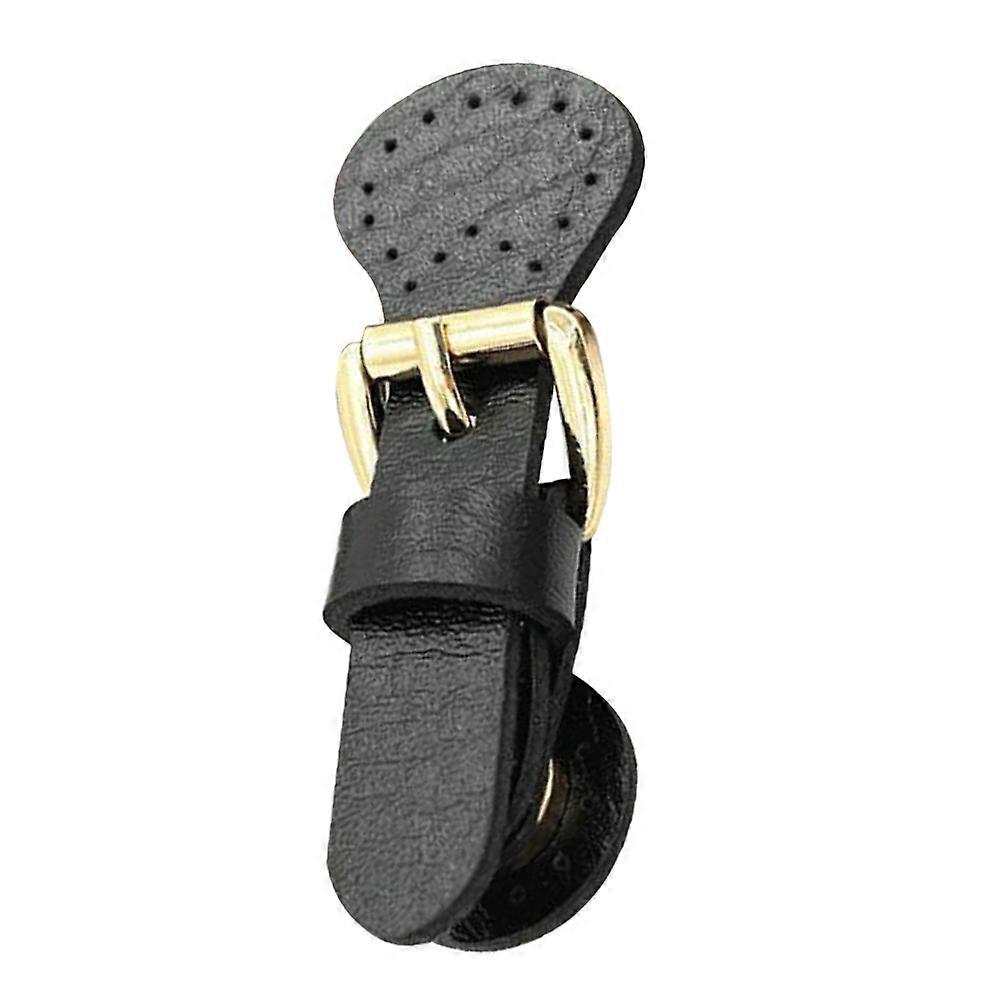 Magnetic Snap Buckles Set for Purses, Durable PU & Metal Closure, Secure Attachment for Handbags, Coats & DIY Accessories, Black, Robust Magnetic