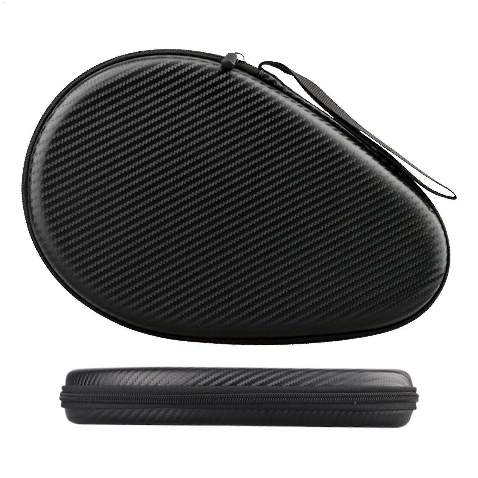 Cucumber Paddle Case, Cucumber Ball Paddle Bag, Cucumber Ball Bat Bag, Hard Shell Tennis Racket Bag with Multiple Compartments for Indoor Outdoor Use