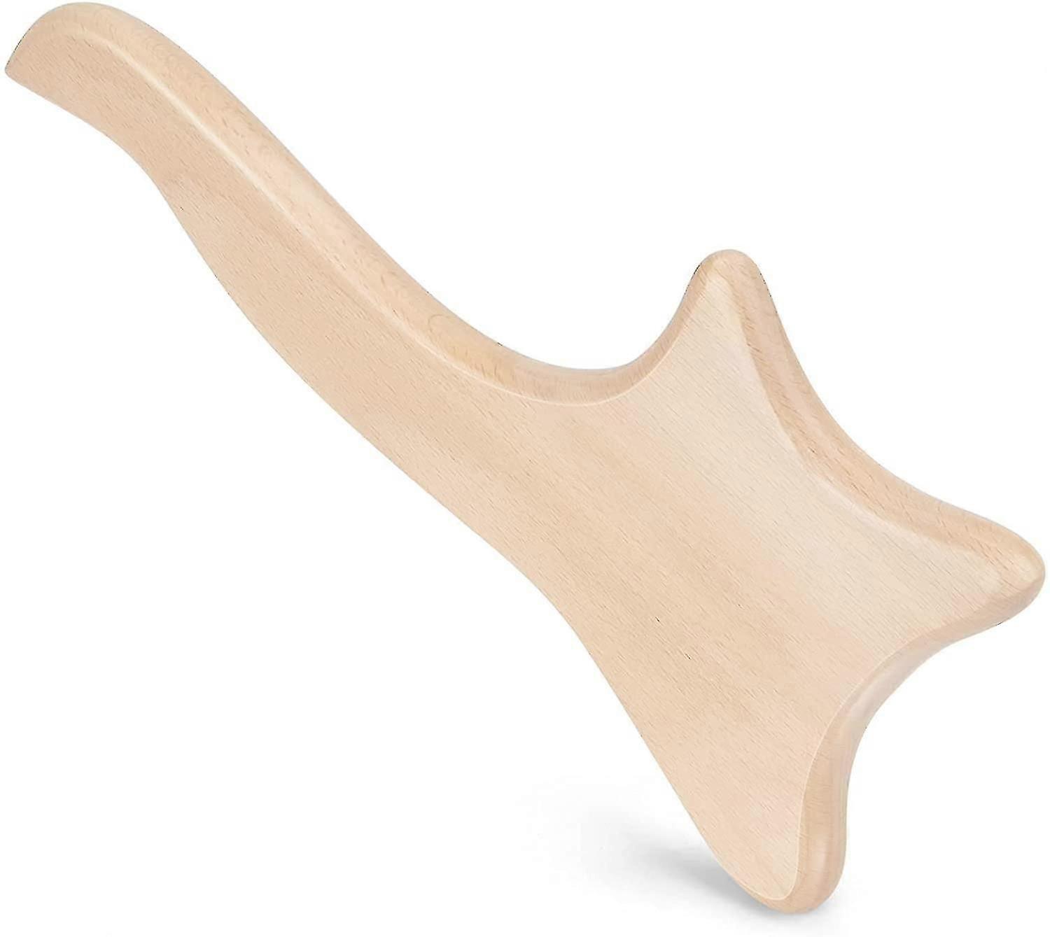 木製のグアシャツール - 抗セルライト療法リンパドレナージパドルマッサージ