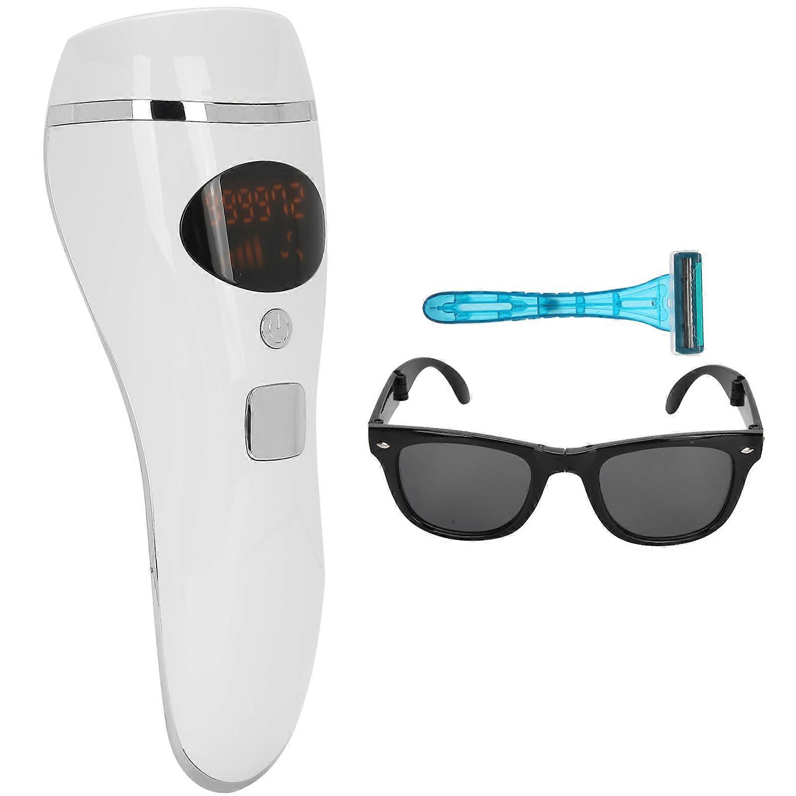 990000 Flashes IPL Hair Removal Machine Electric Epilator Depilator White