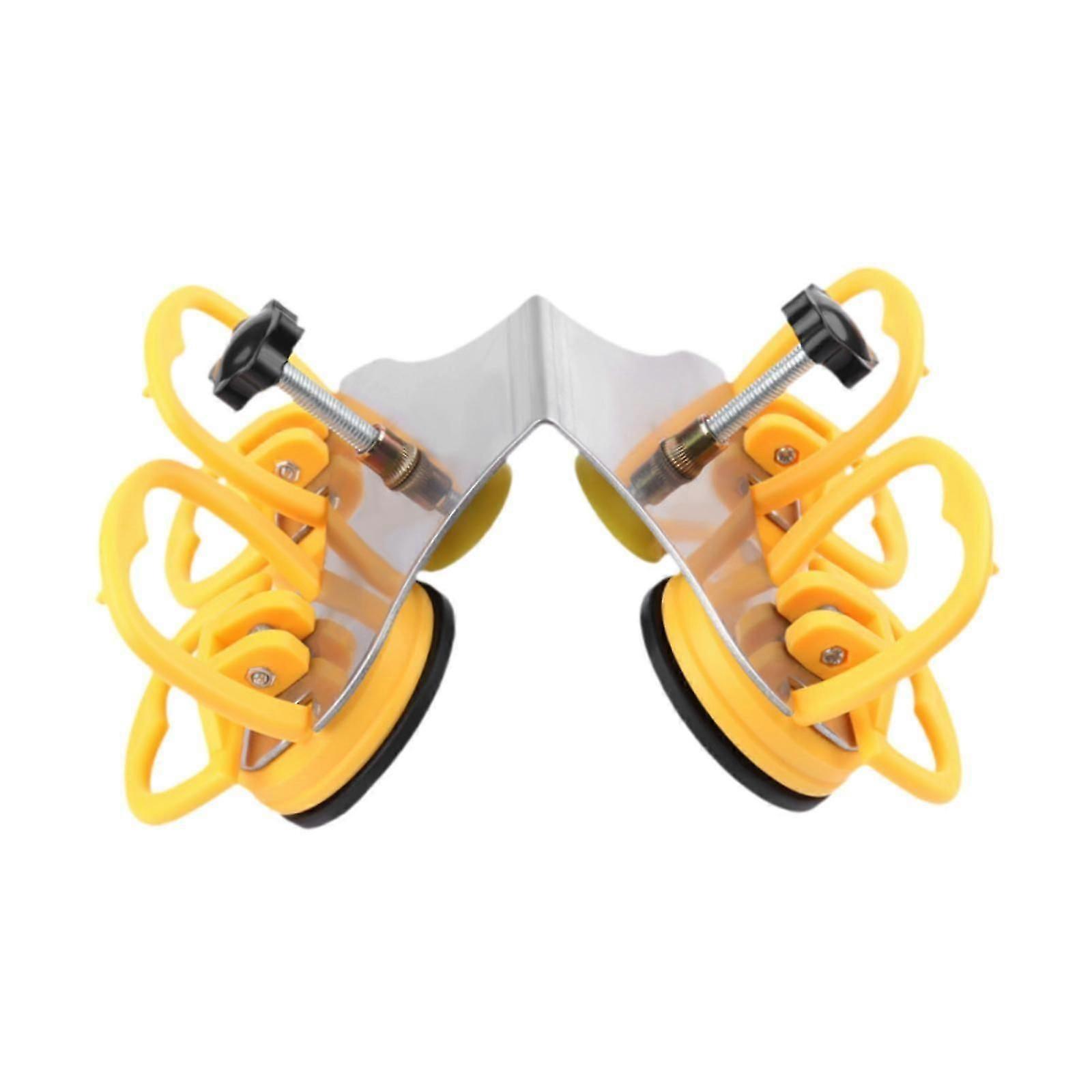 Seamless Seam Setter Seam Joining Leveling Metal 90 Degree Stone Seam Setter Double Suction Cup