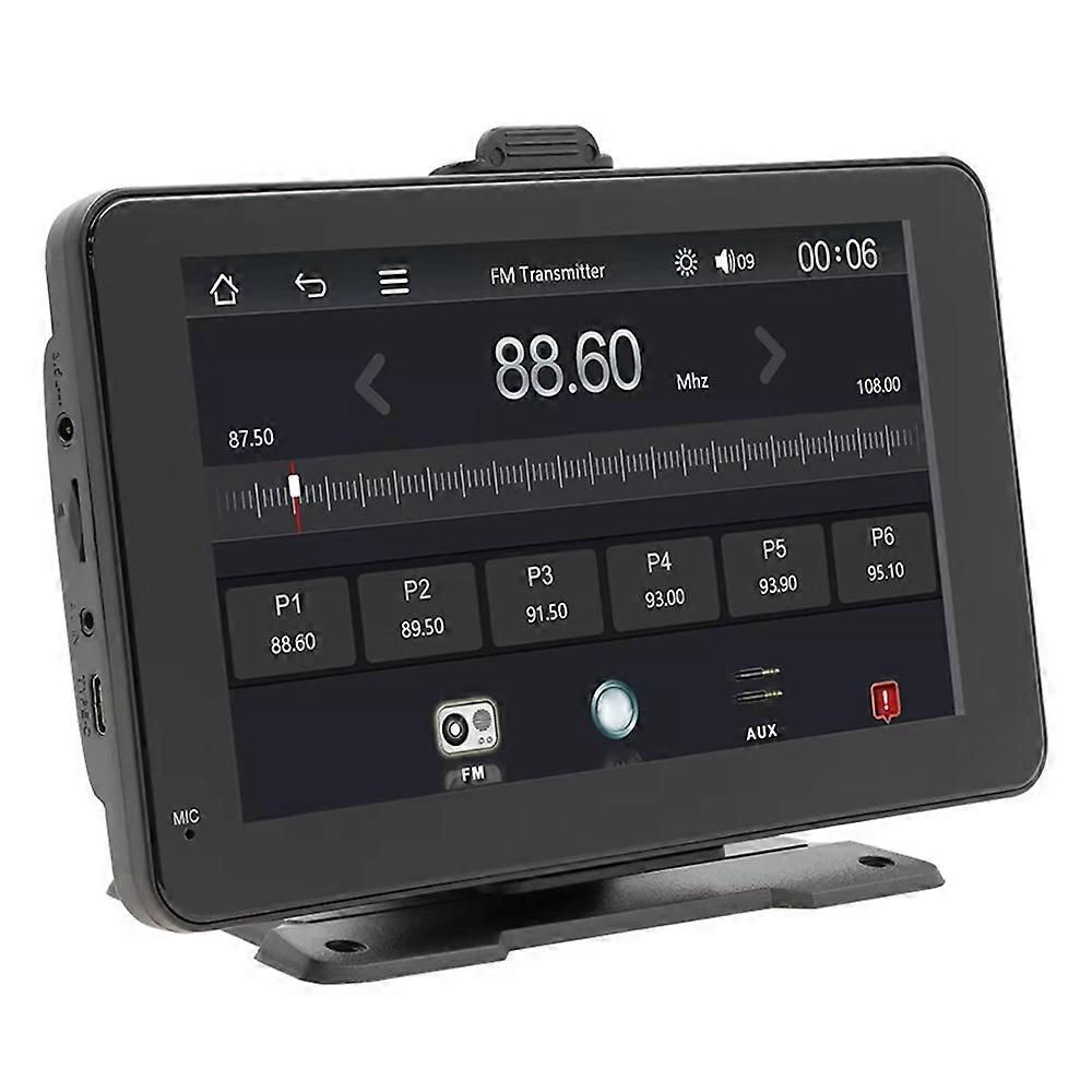 B5320R 7 Inch Carplay Car Navigation HD Camera Dash Cam Bluetooth-compatible MP5 Player for Android iPhone