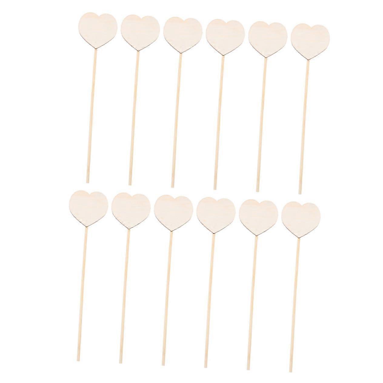 12Piece DIY Fairy Wand Craft Kit, Unfinished Magic Wands for Creative Activities and Birthday Parties, Ivory