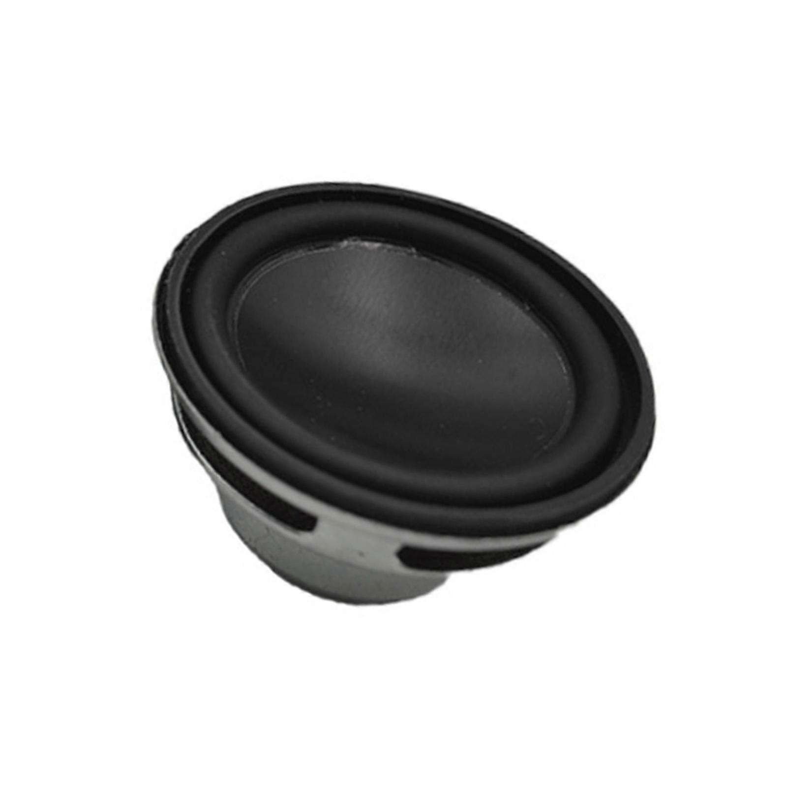 Embeddeds 33mm 4Ω Sound Driver Rubber Edges Speaker For Class D Amplifiers With 86dB Sensitivity And Low Distortions  Black