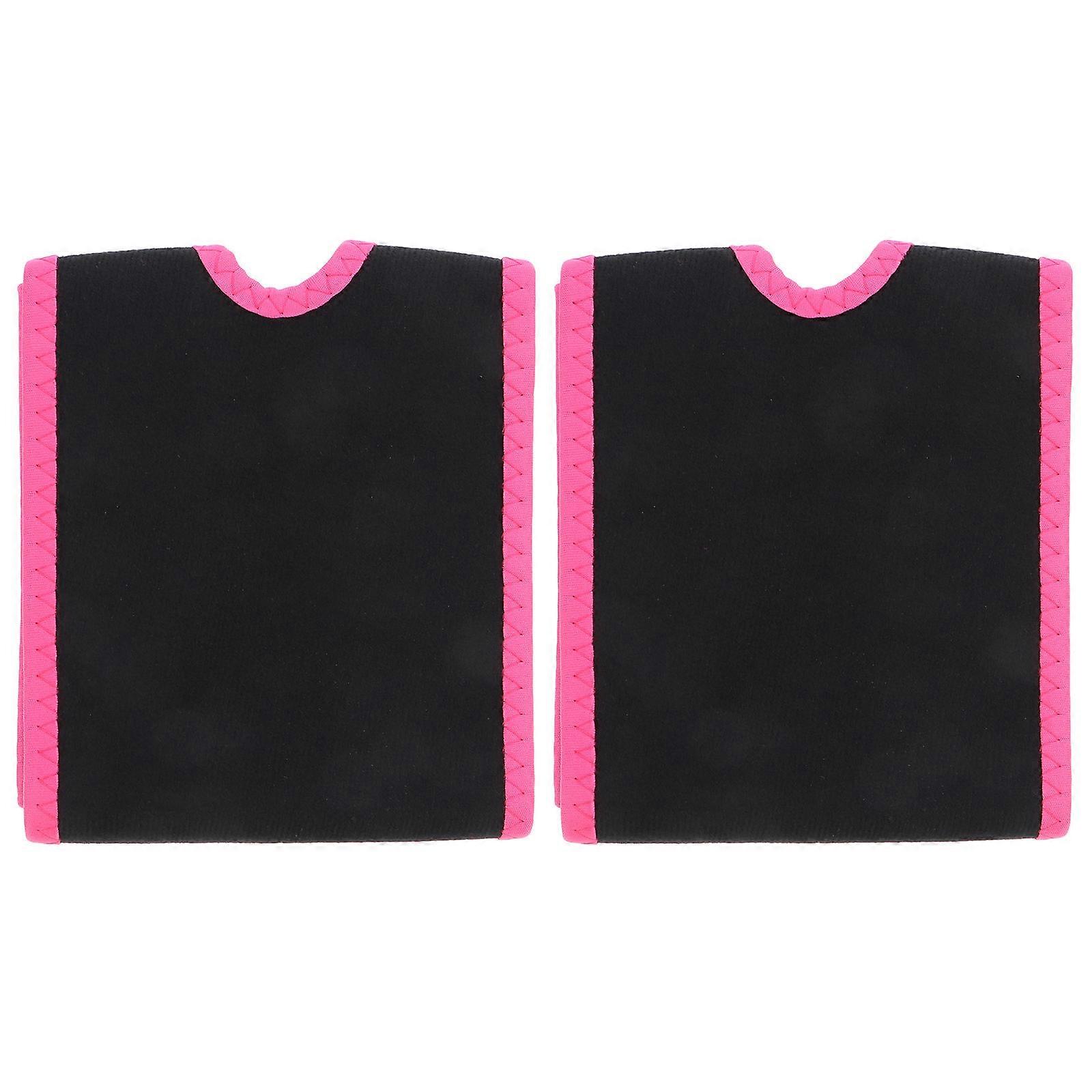 2pcs Rubber Arm Bands for Fitness, Bodybuilding, Weightlifting, Running & Boxing Sweat Absorbing Protective Arm Guards for Enhanced Performance