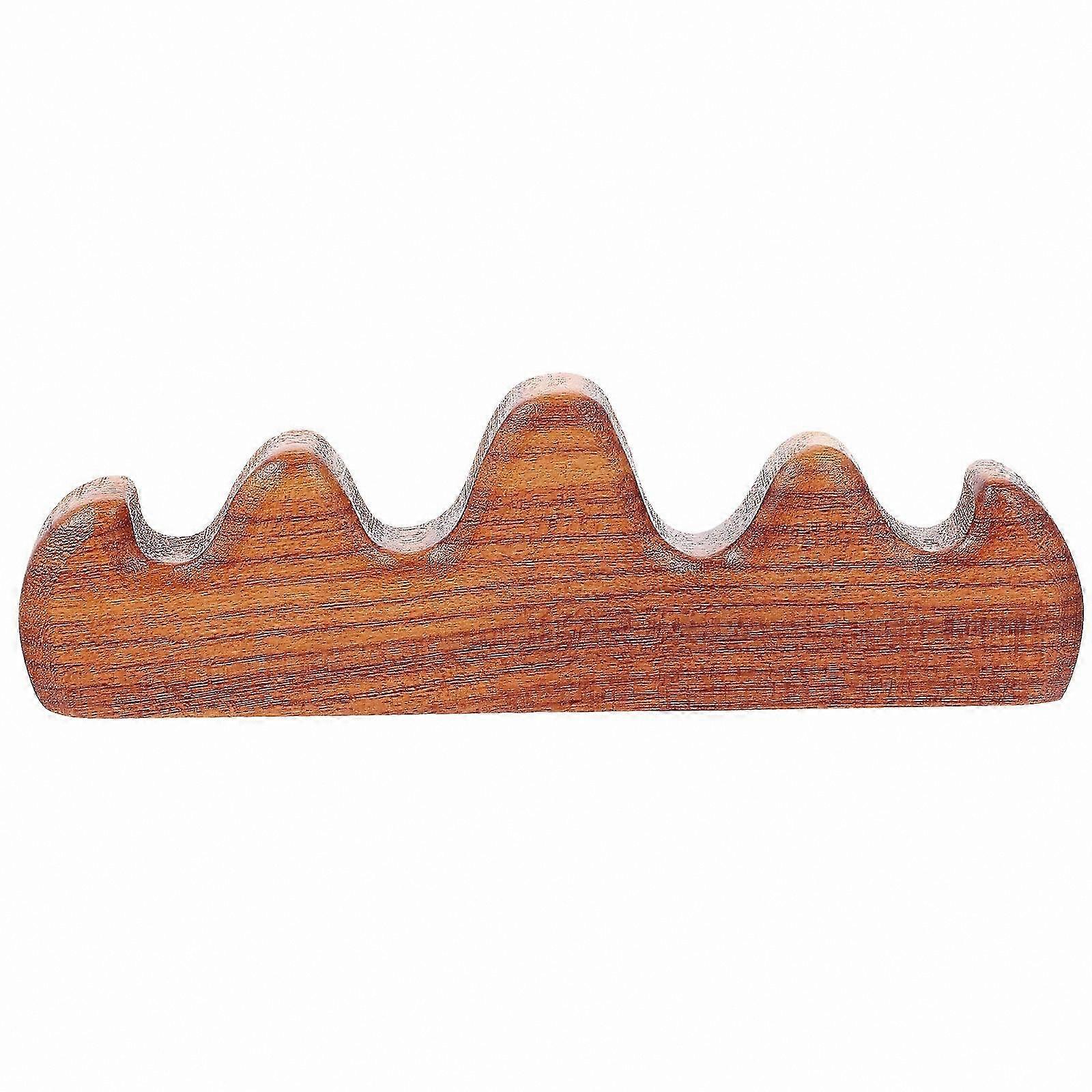 Wooden Brush Pen Stand for Calligraphy and Sumi Writing Instruments Support