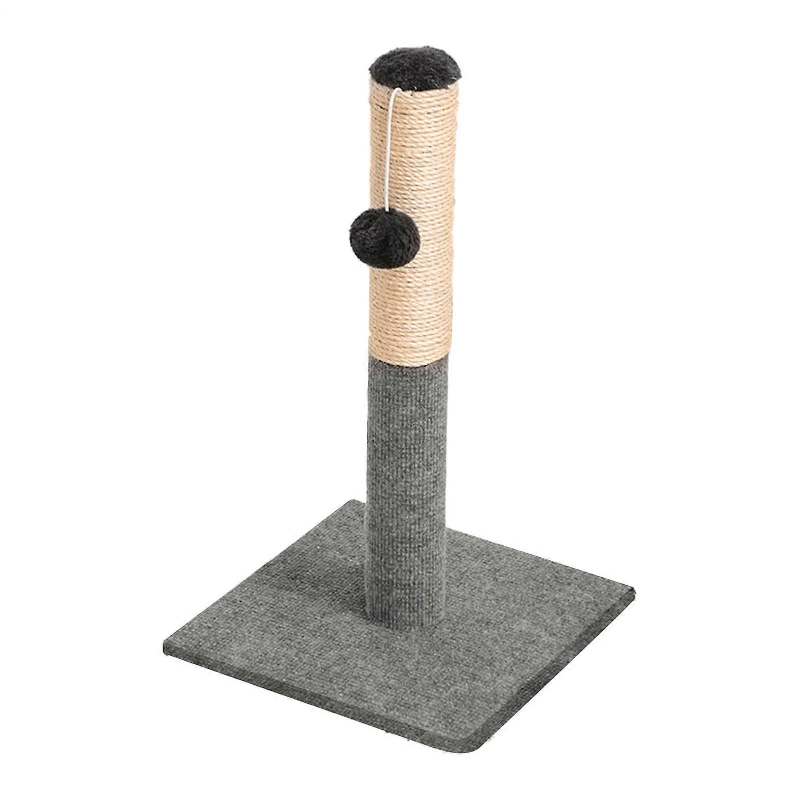 Scratching Trees for House Cats Detachable Scratching Post with Hanging Ball Reusable Kitten Furniture Made of Sisal Rope for Outdoor Use
