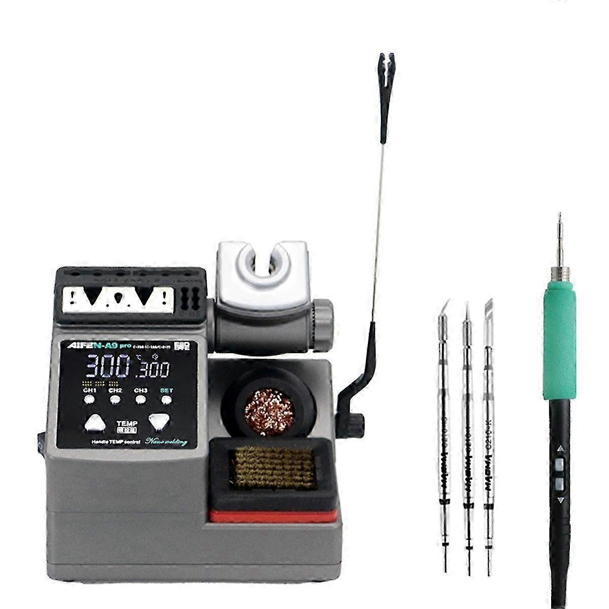 AIFEN A9PRO Soldering Station with Soldering Tip 210 for SUGON, Compatible with EU Plug