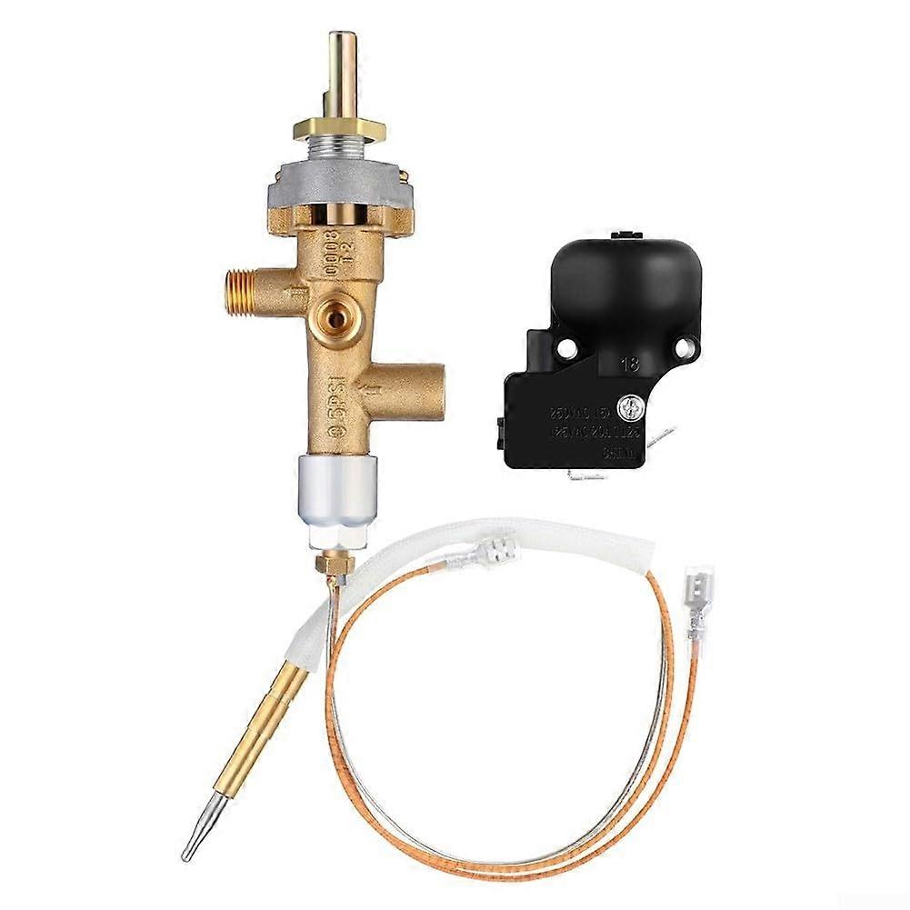 performance terrace heater replacement parts including control valve and two toggle switches for enhanced safety standards