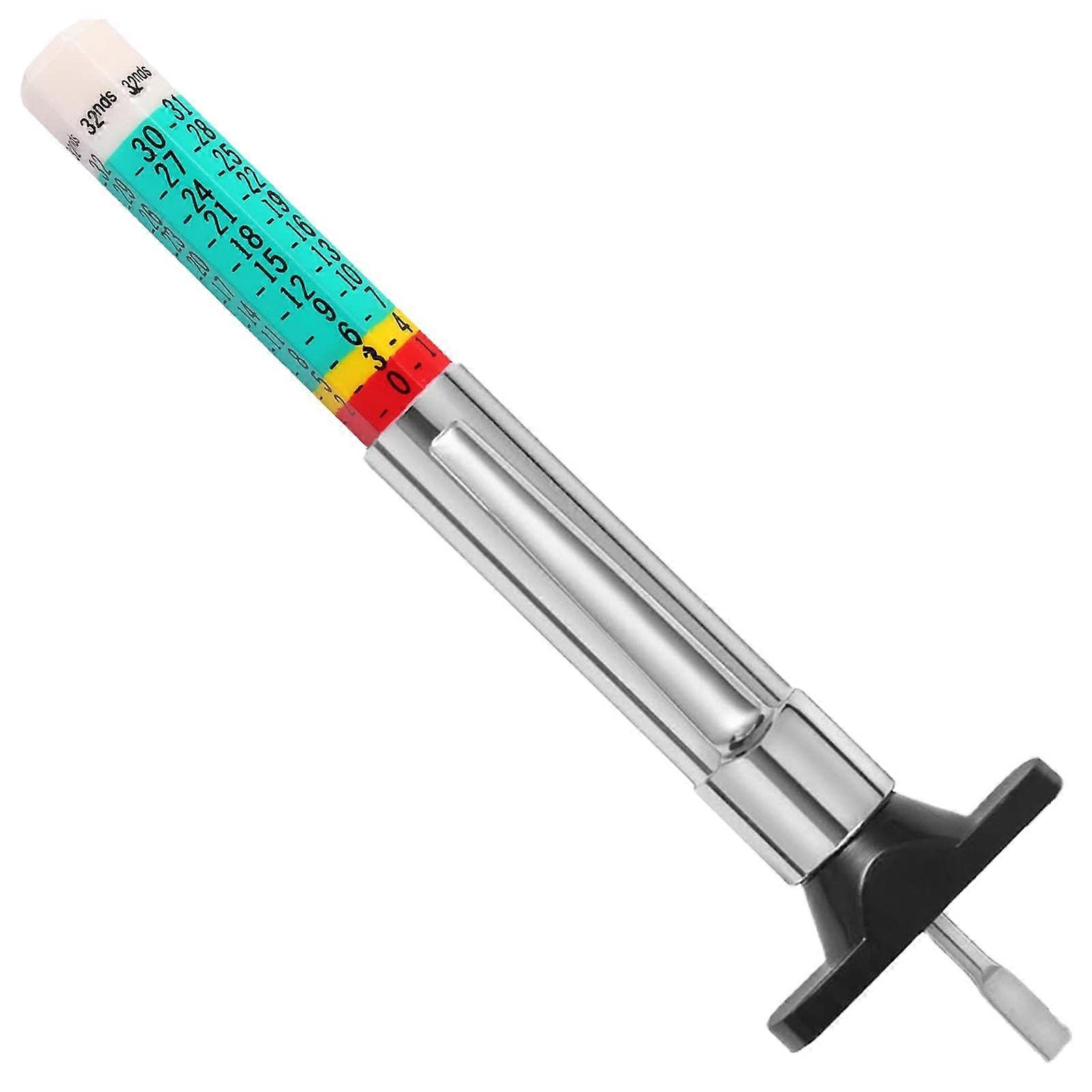 Intelligent Colour Coded Tyre Depth Gauge, Reusable Professional Tool