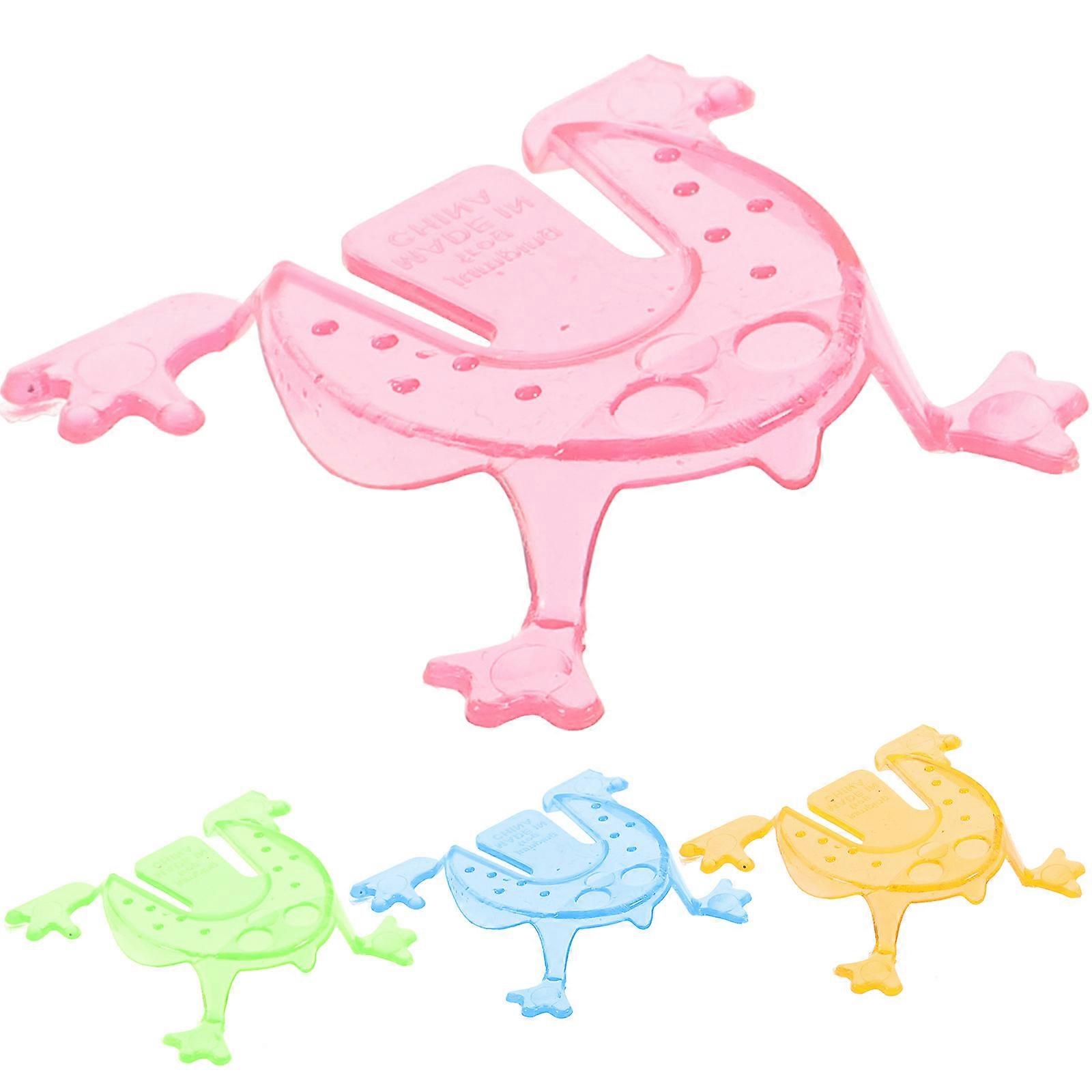 Frog Bounce And Catch Game Mini Jumping Frogs Educational Playthings For Children Birthday Party 3.7X3.5X1CM Plastic 200Pcs