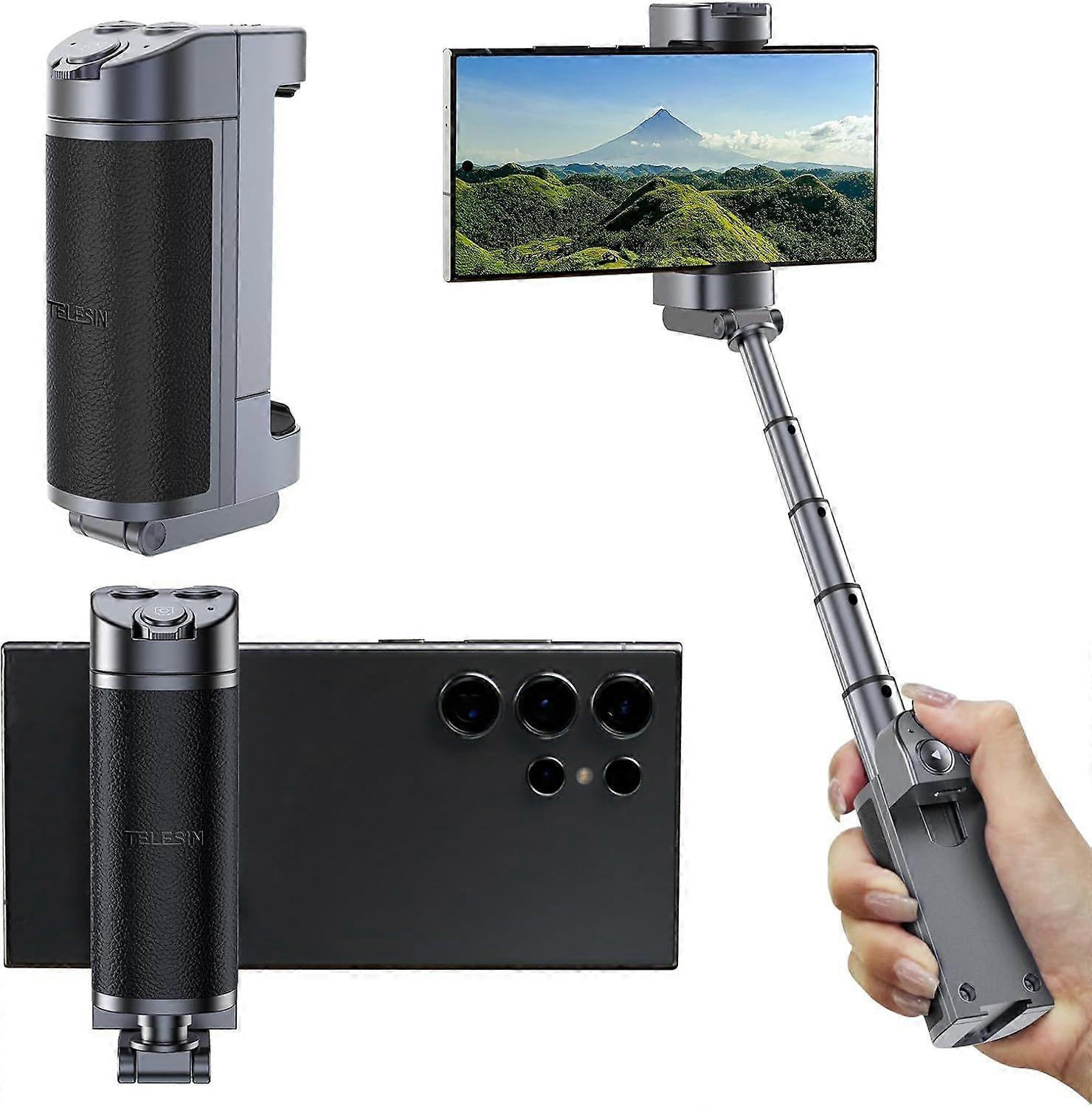 2025 Latest Smartphone Camera Handle, Bluetooth Phone Handle Bracket, Phone