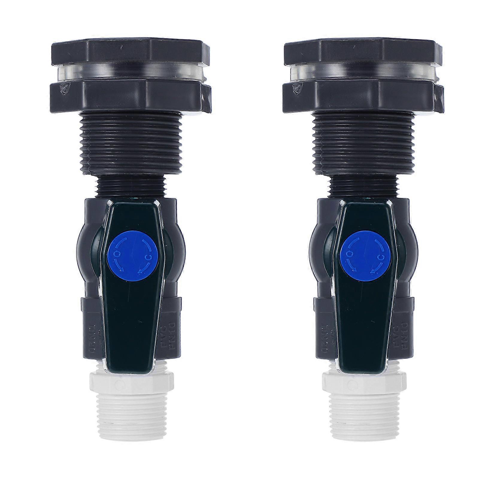 Thread Seal Tape Rain Barrel Spigot Universal Compatibility For Water Tanks Pools 2Pcs