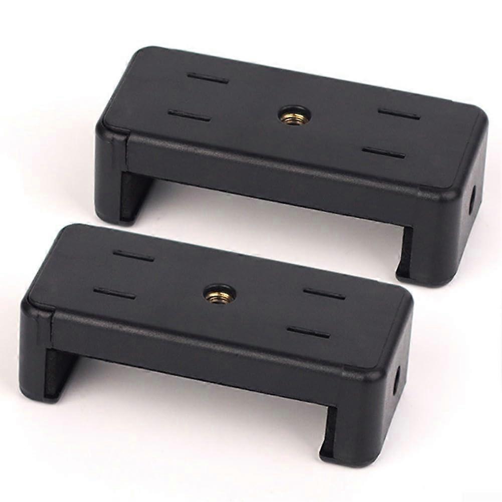 Smartphone clip for tripod mounting with 14 screw connections for cameras and lights (2 clips) 2pcs clips