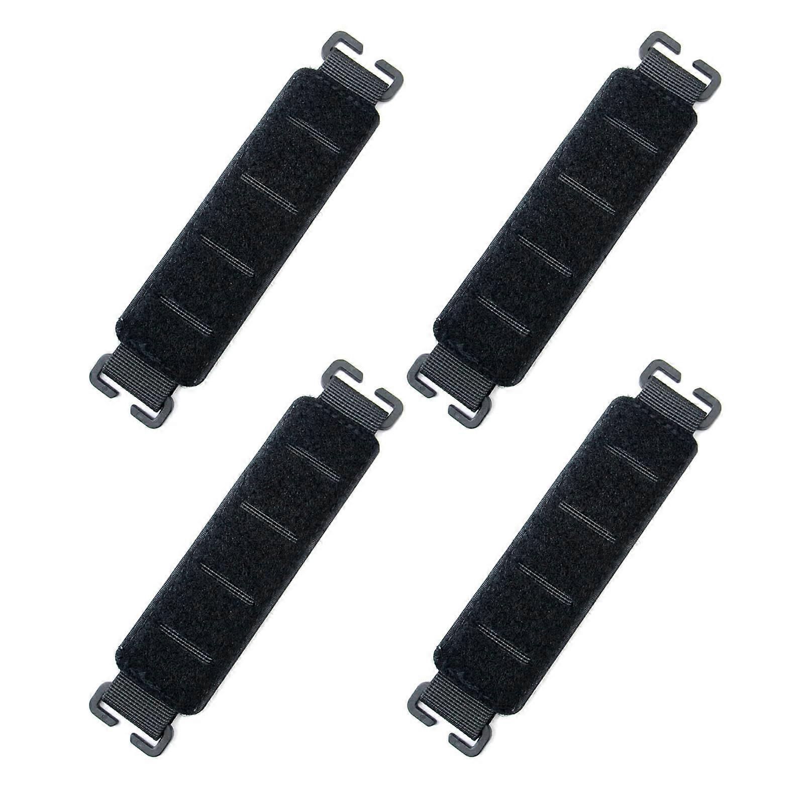Tactical Patches Set of 4, Durable Badge Converter Strips, Display Board, Badge Pad for Uniforms and Gear