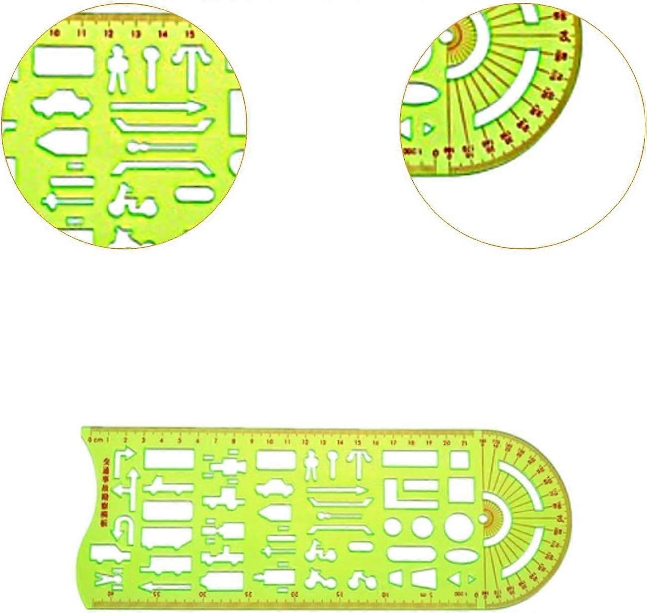 Traffic Accident Drawing Ruler For Accident Scene Diagram, Measure Tool ...