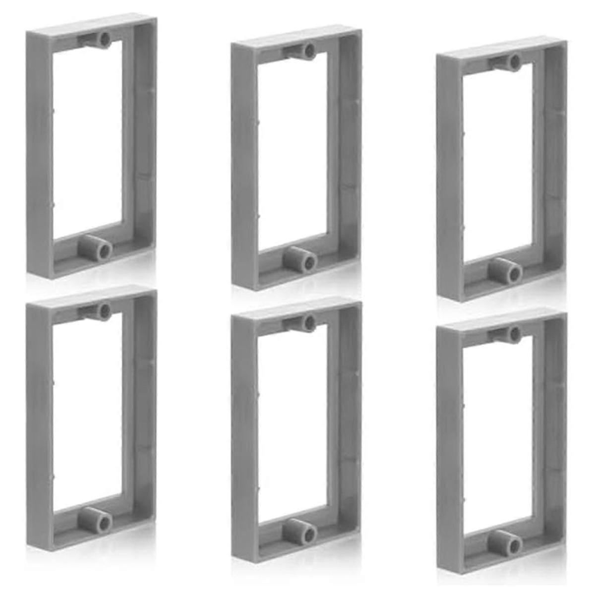 6 موسع صندوق كهربائي ، 1/2 بوصة موسعات صندوق مخرج عصابة واحدة للمخرج الكهربائي Swi