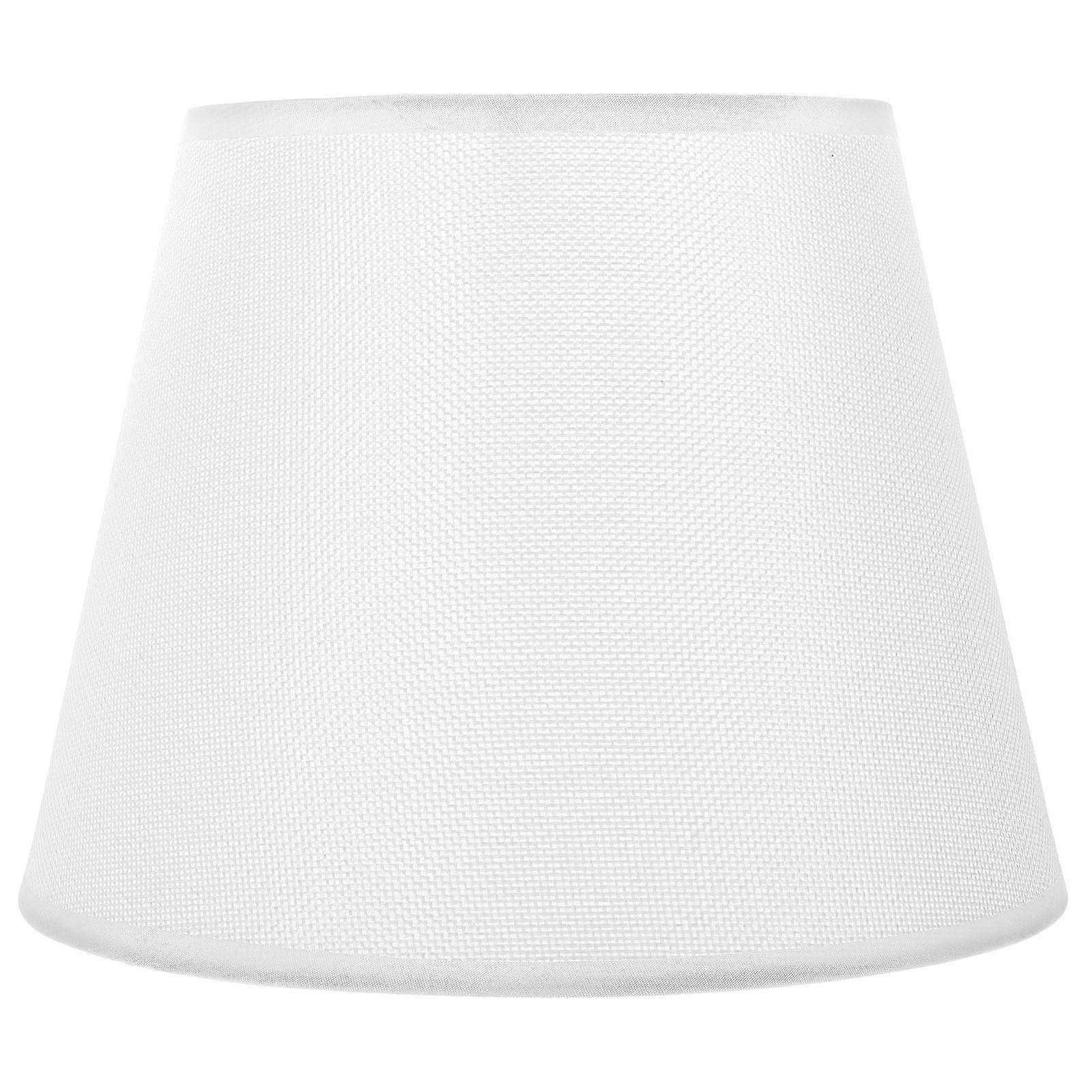 Cloth Lampshade Replacement Cover For Table Lamp Bedside Lamp And Floor Lamp White Color Design 1Pcs